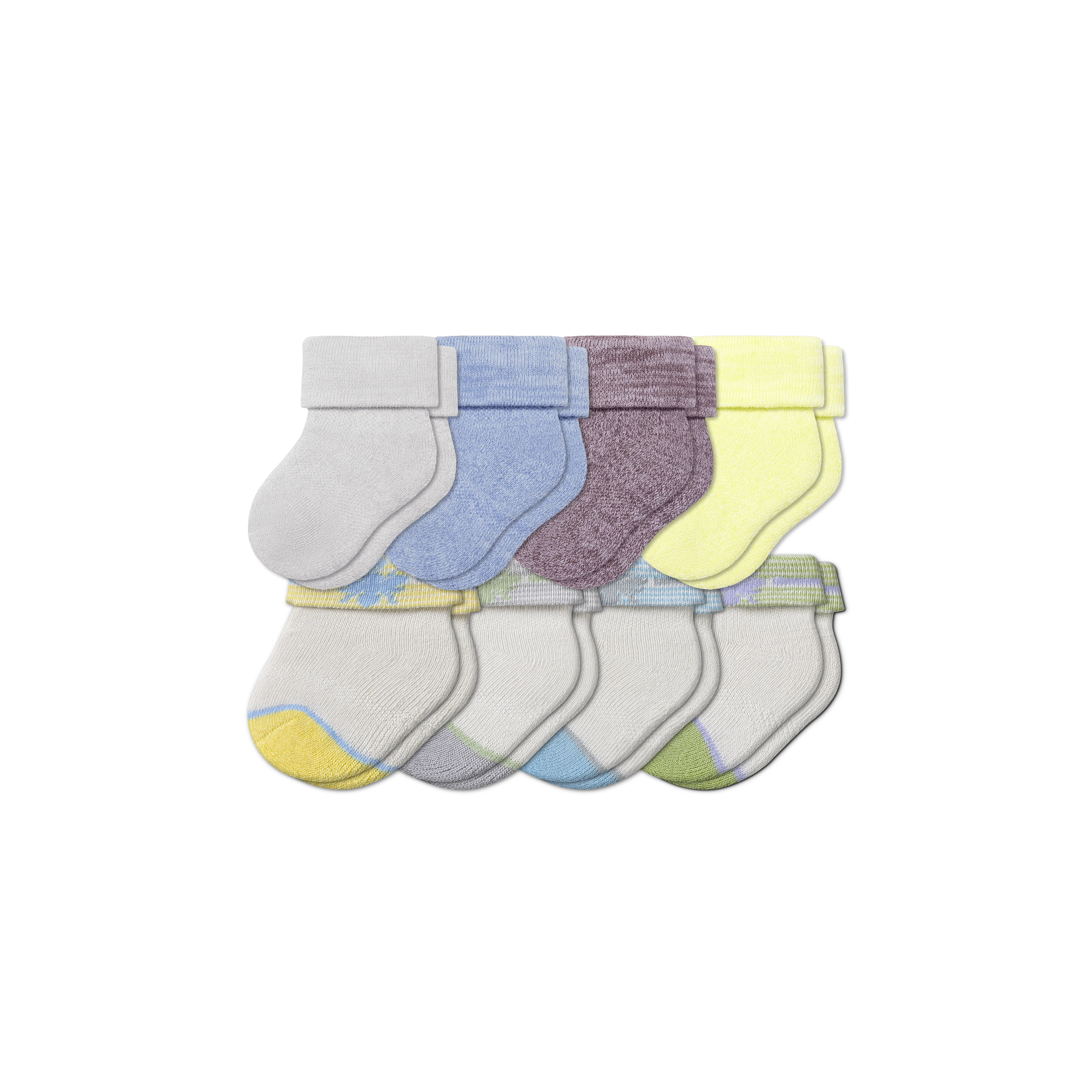 Baby Sock 8-Pack (0-6 Months) - Image 20