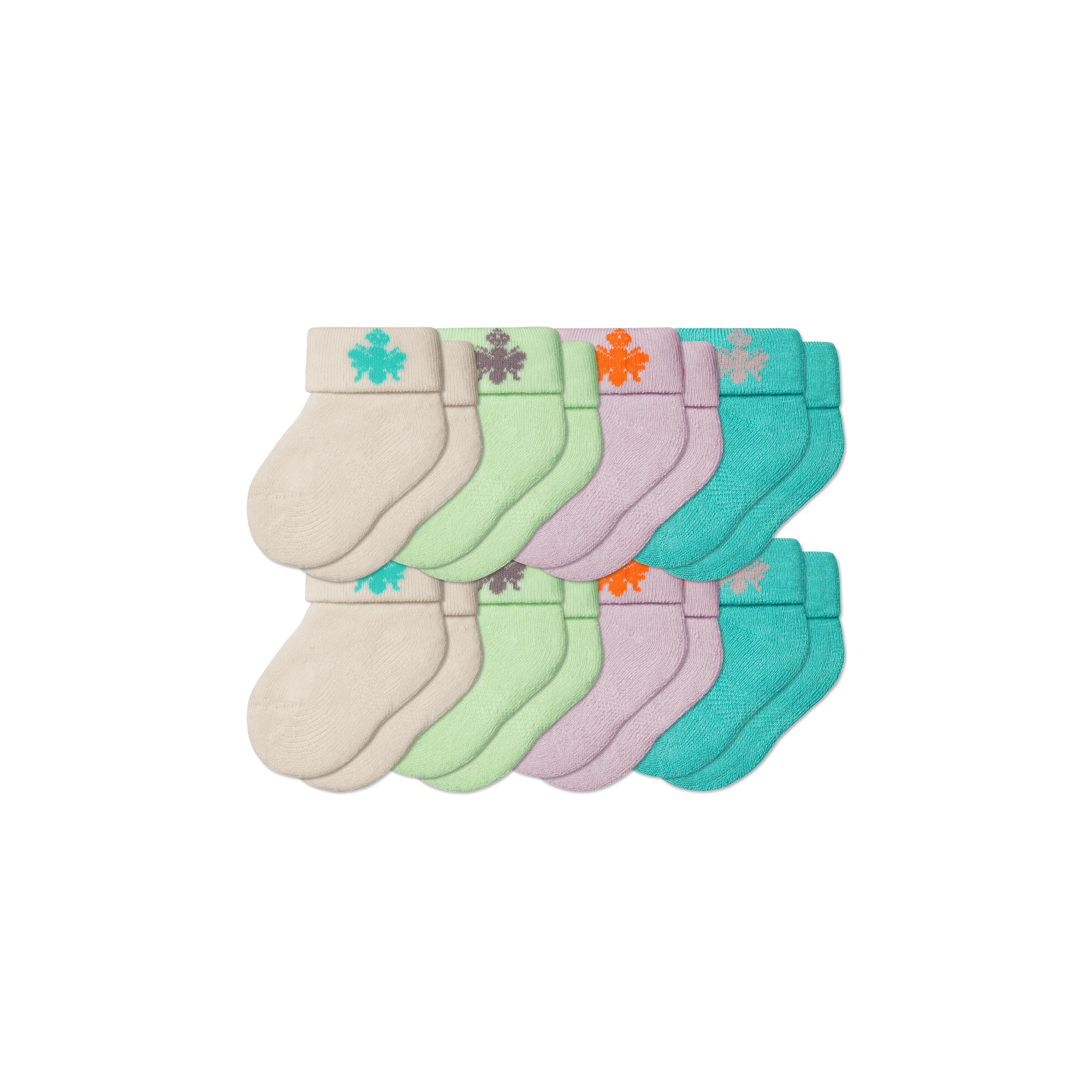 Baby Sock 8-Pack (0-6 Months) - Image 23