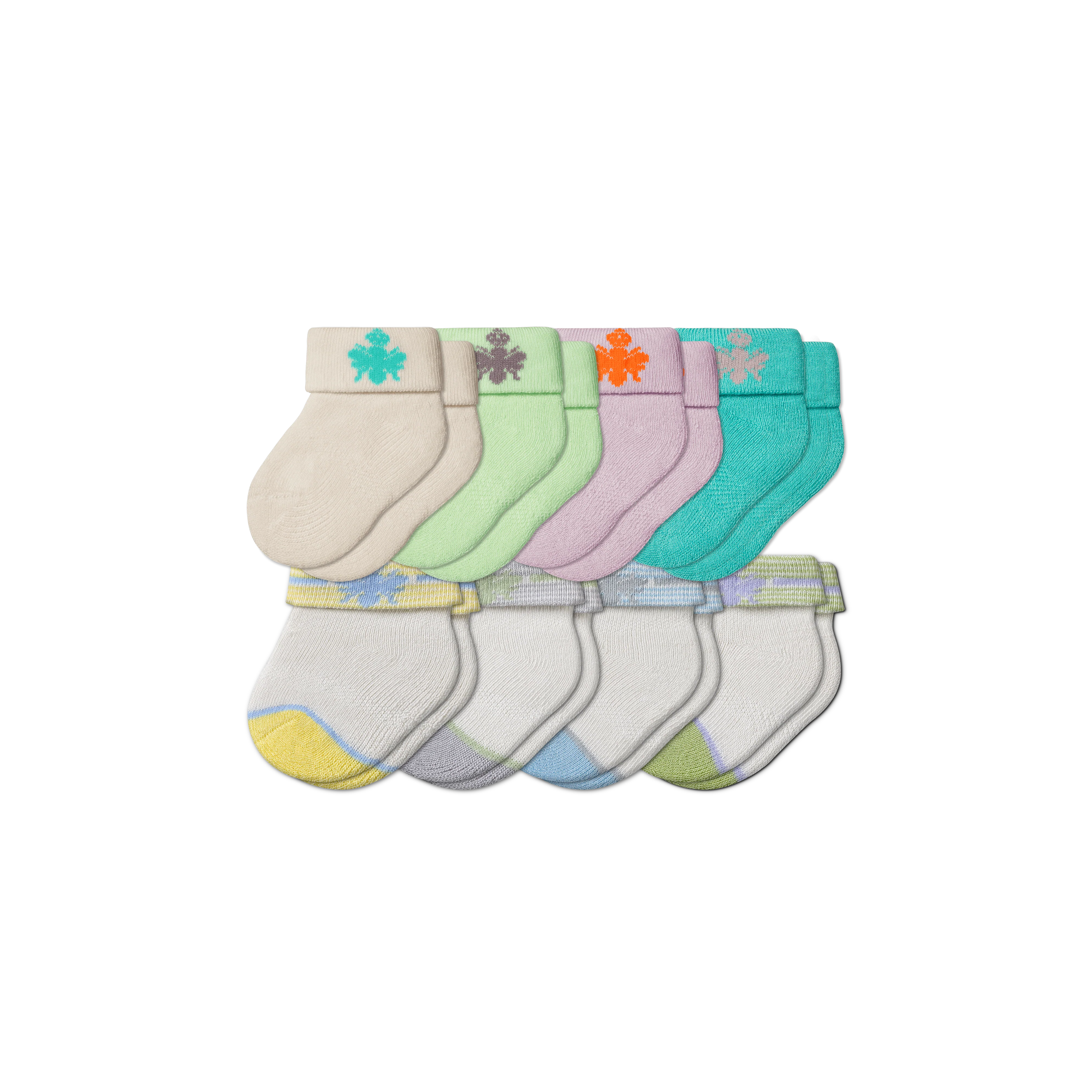 Baby Sock 8-Pack (0-6 Months) - Image 28