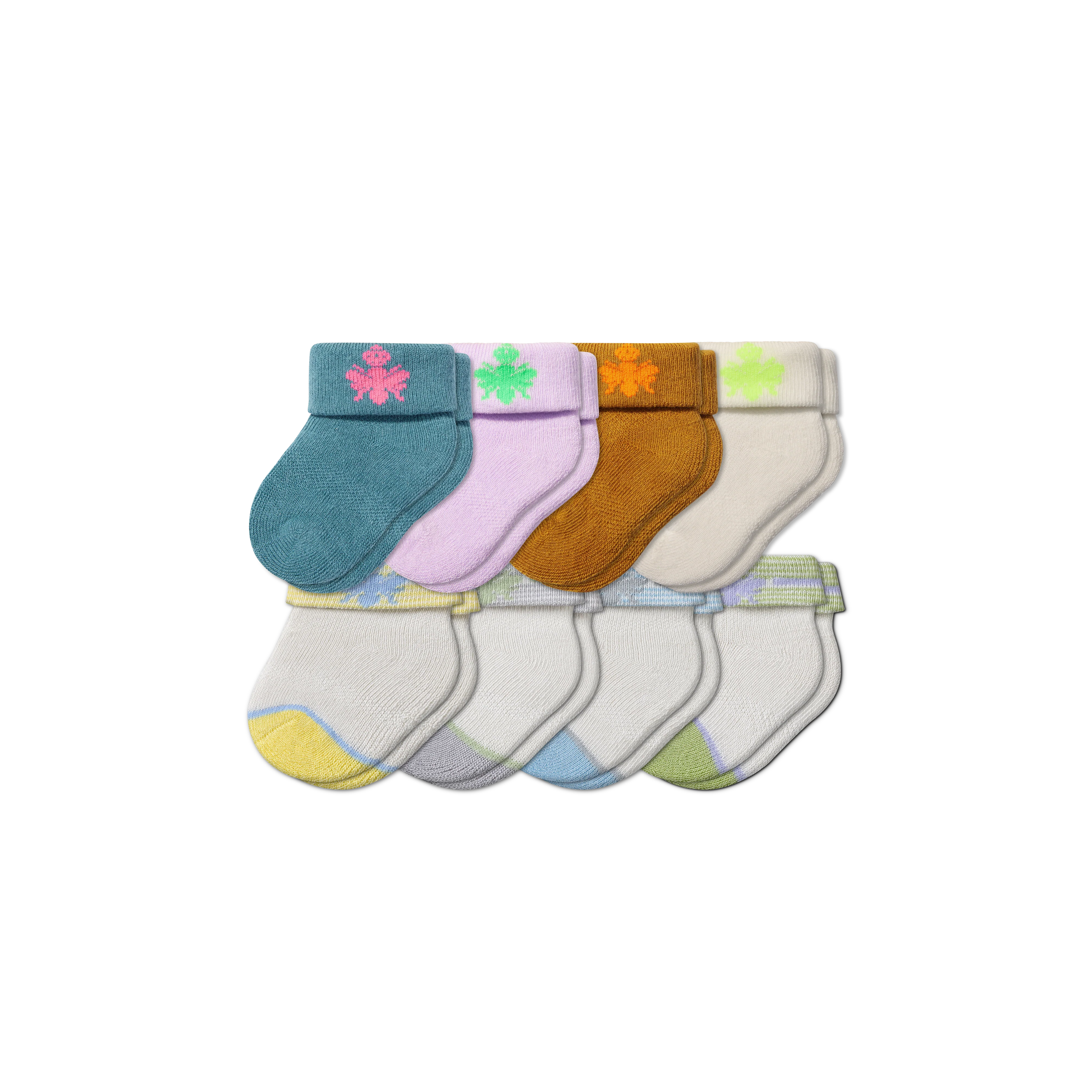 Baby Sock 8-Pack (0-6 Months) - Image 30