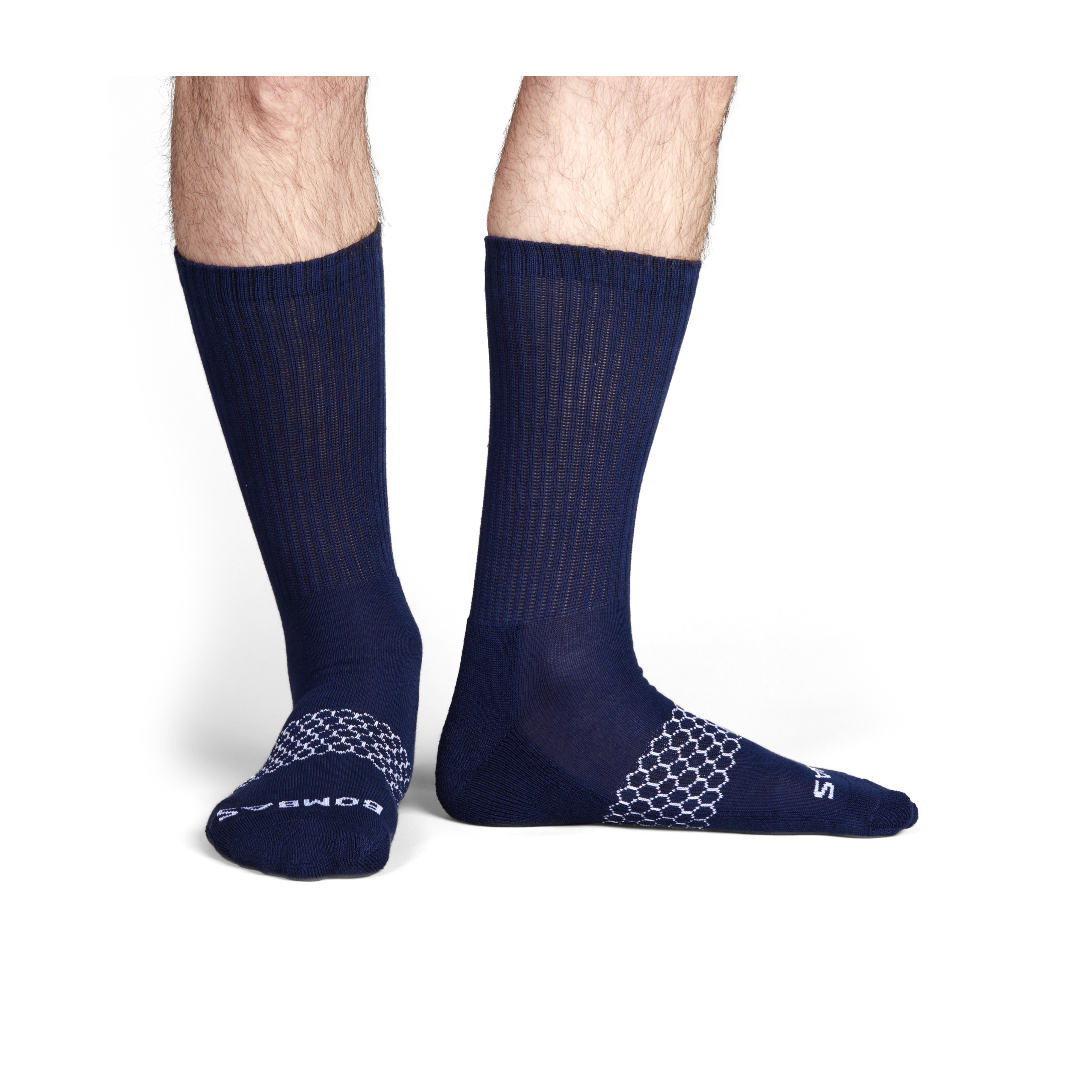 Men's Solids Calf Socks - Image 20