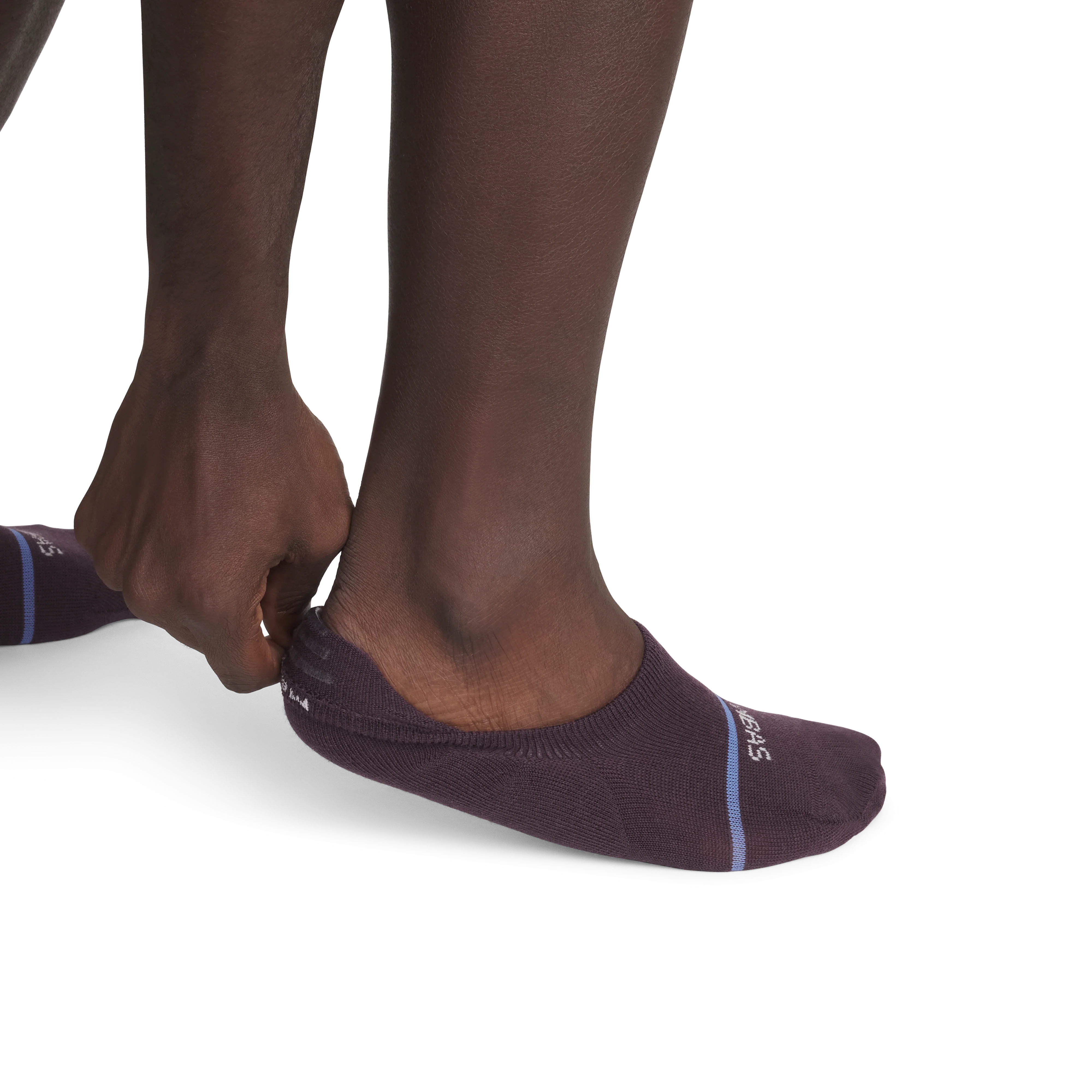 Men's Lightweight Merino Wool Blend No Show Sock 8-Pack - Image 19