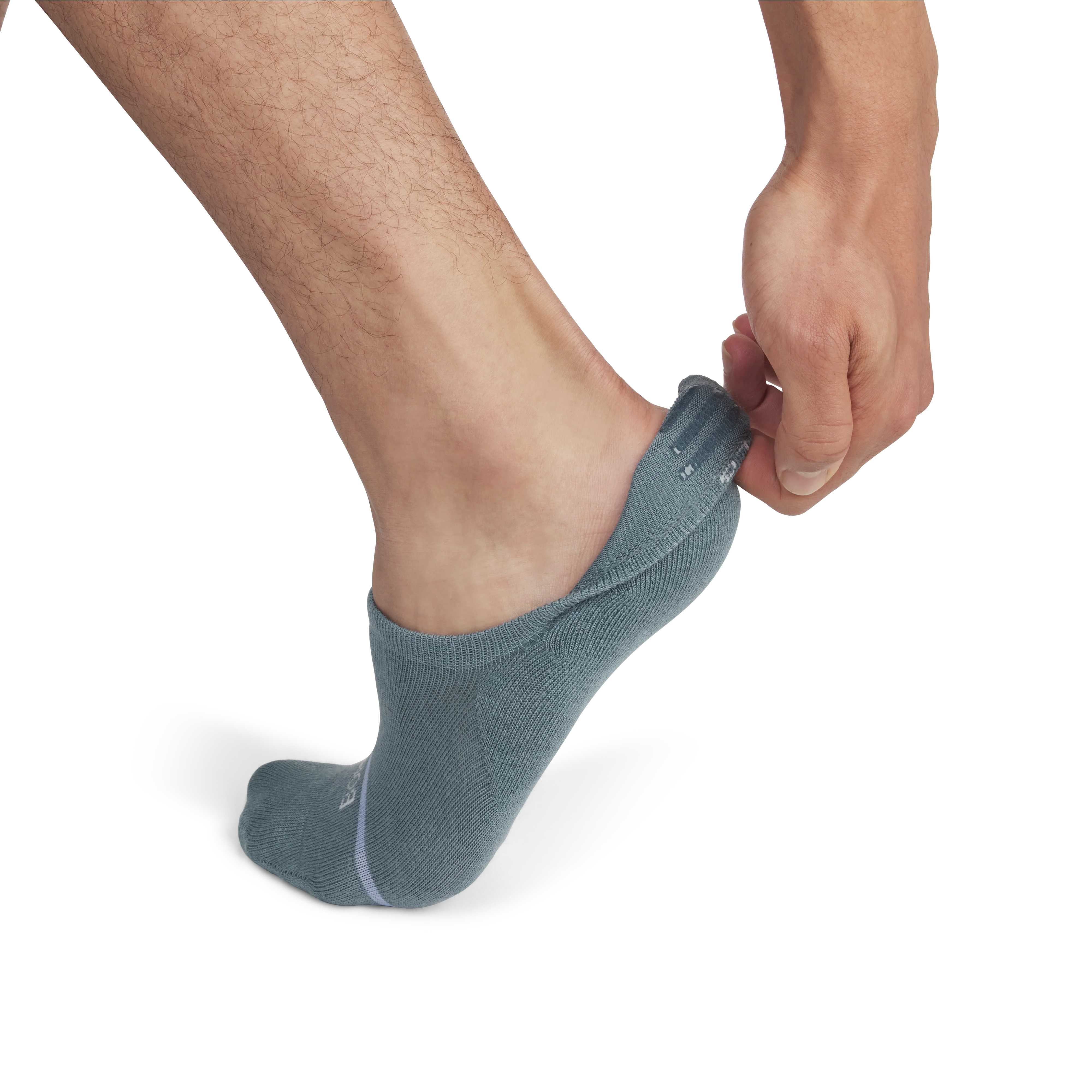 Men's Lightweight Merino Wool Blend No Show Sock 4-Pack - Image 14