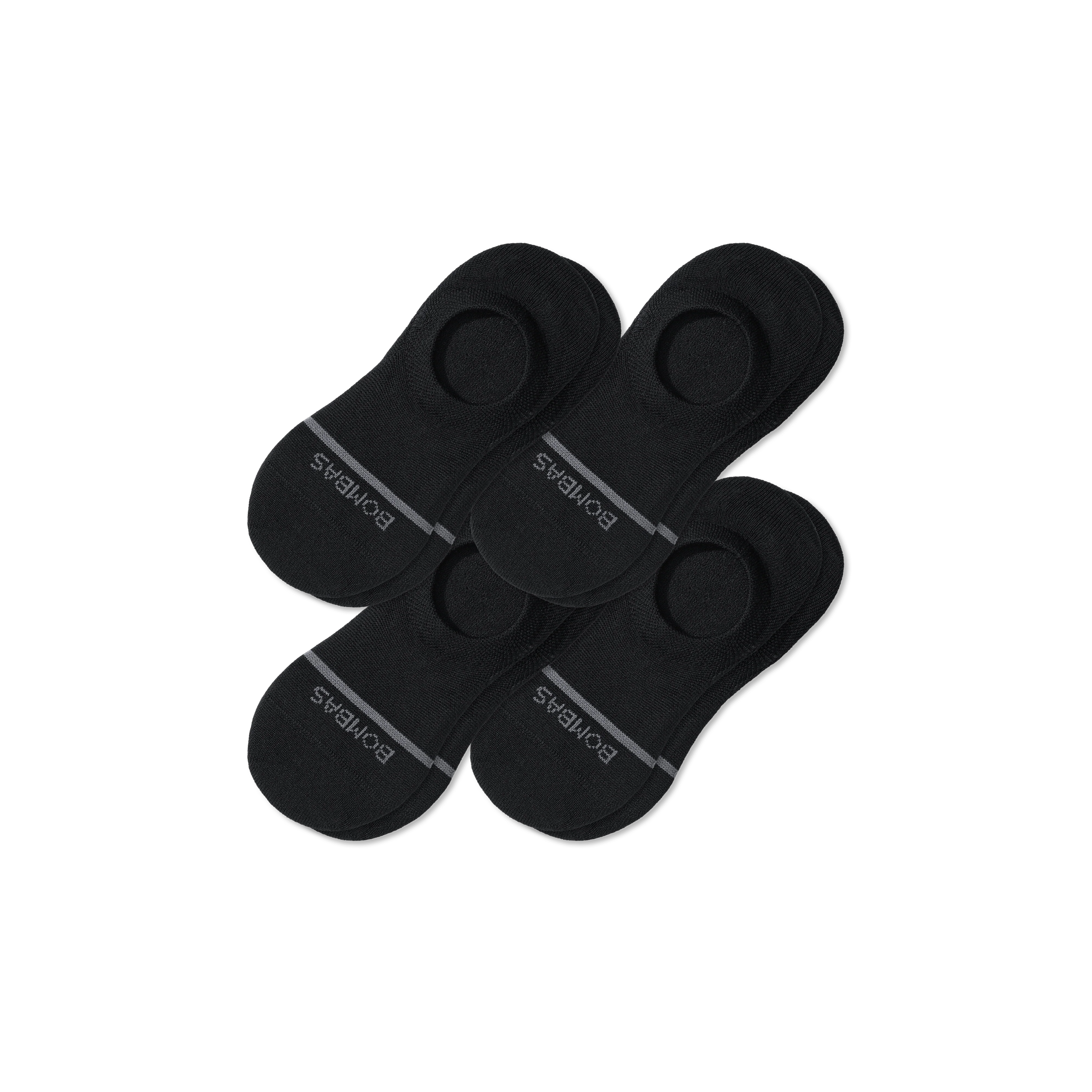 Men's Lightweight Merino Wool Blend No Show Sock 4-Pack - Image 7