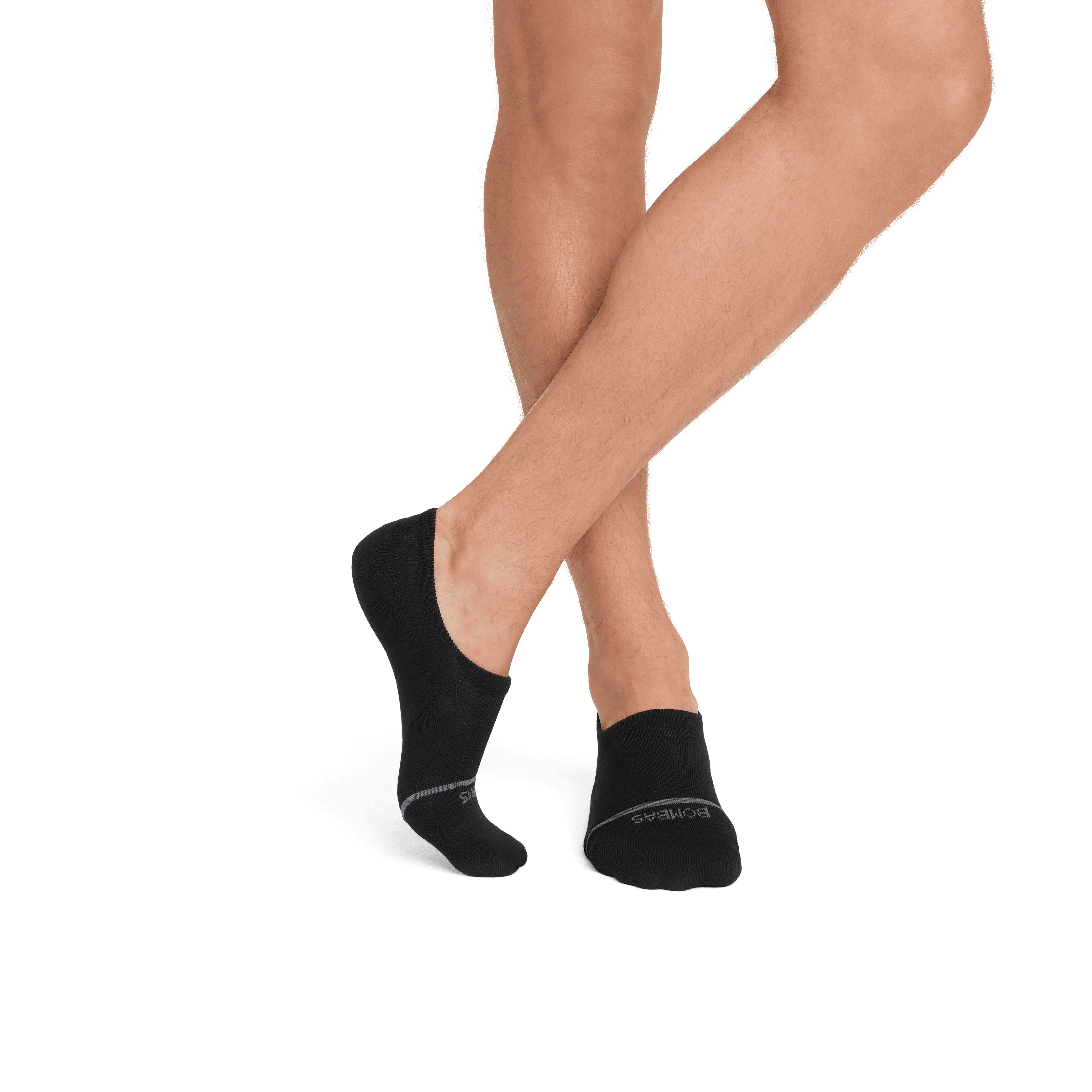 Men's Lightweight Merino Wool Blend No Show Sock 4-Pack - Image 8