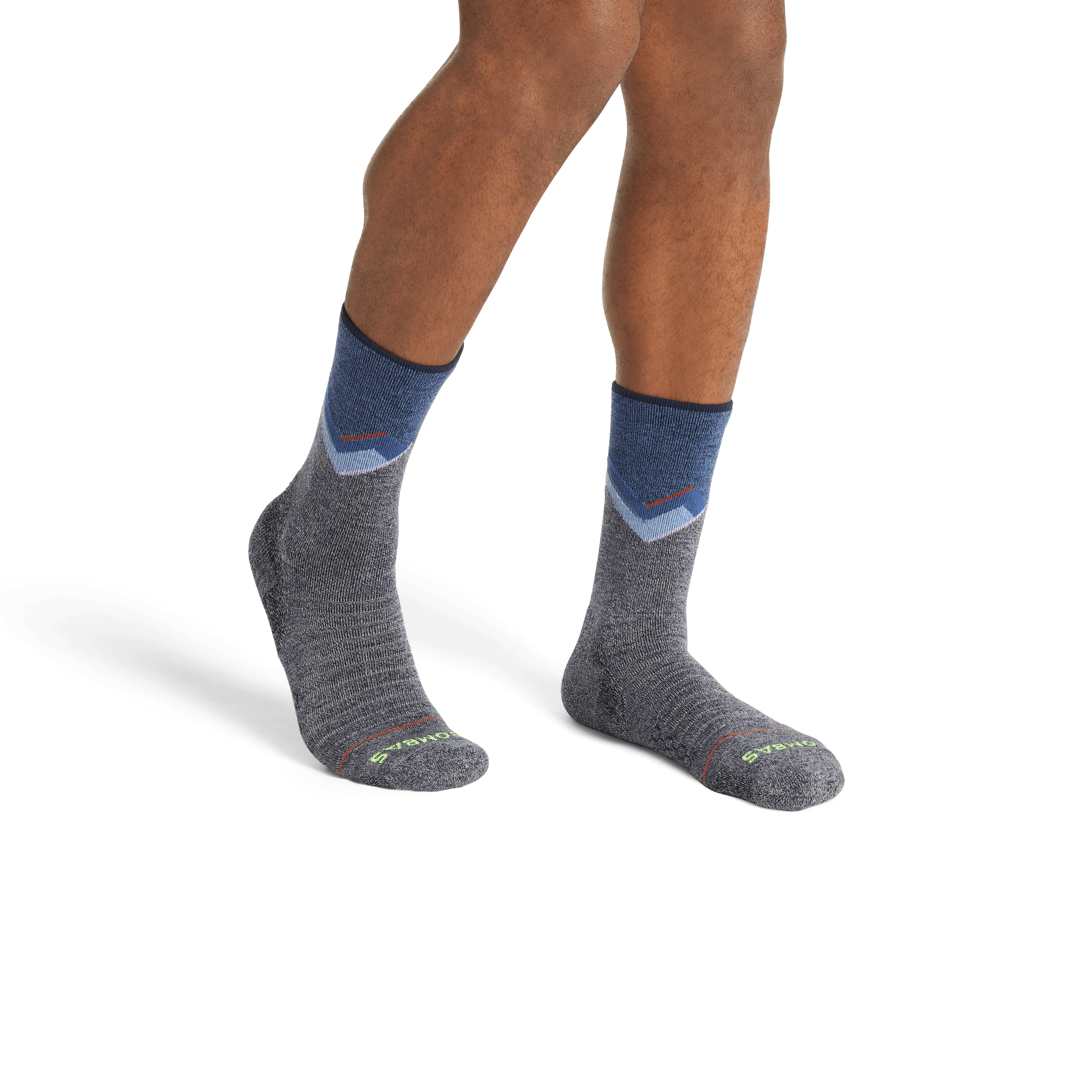 Men's Merino Wool Blend Hiking Calf Sock 3-Pack - Image 13