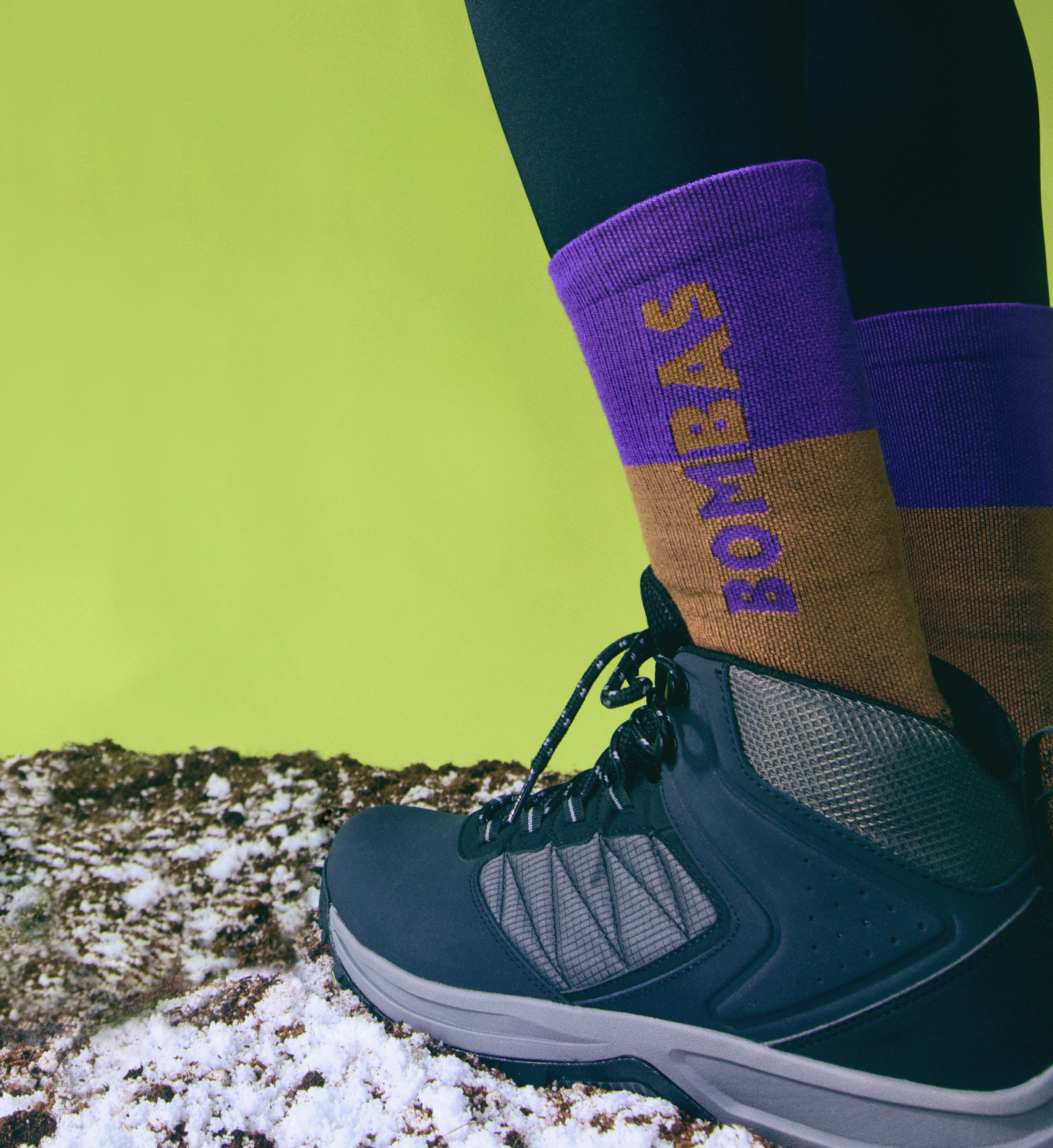 Men's Merino Wool Blend Hiking Calf Sock 3-Pack - Image 7