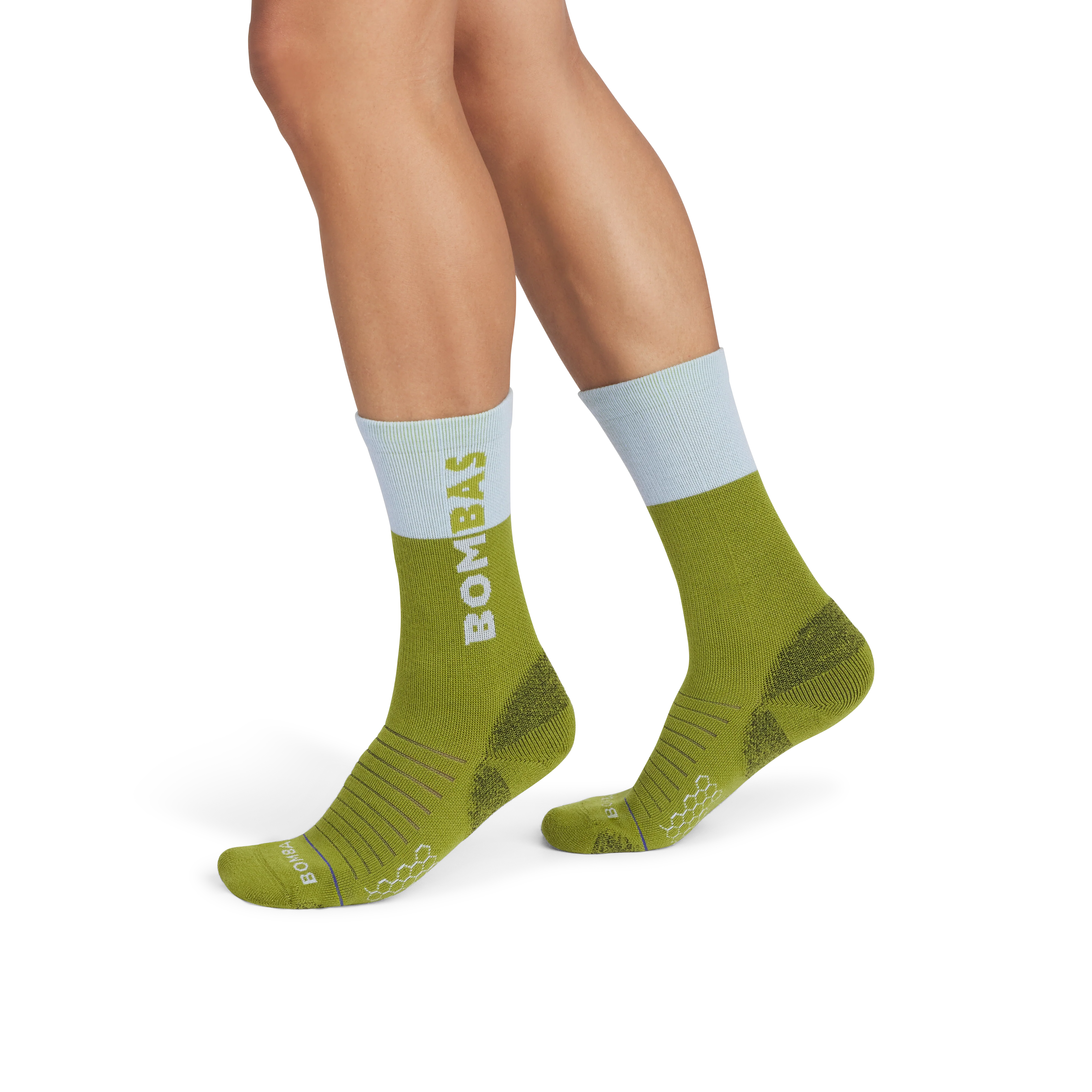 Men's Merino Wool Blend Hiking Calf Sock 3-Pack - Image 8