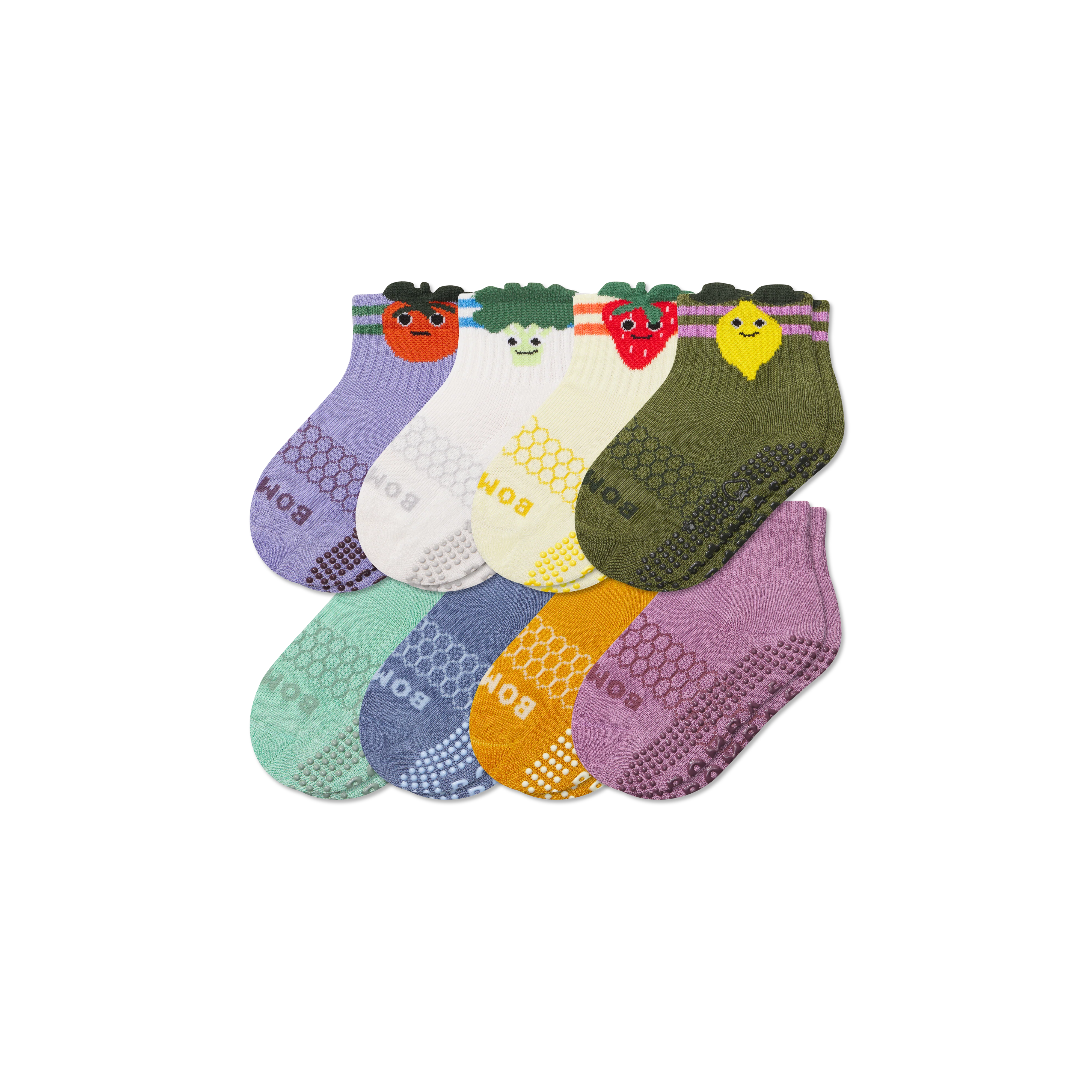 Toddler Gripper Calf Sock 8-Pack - Image 27