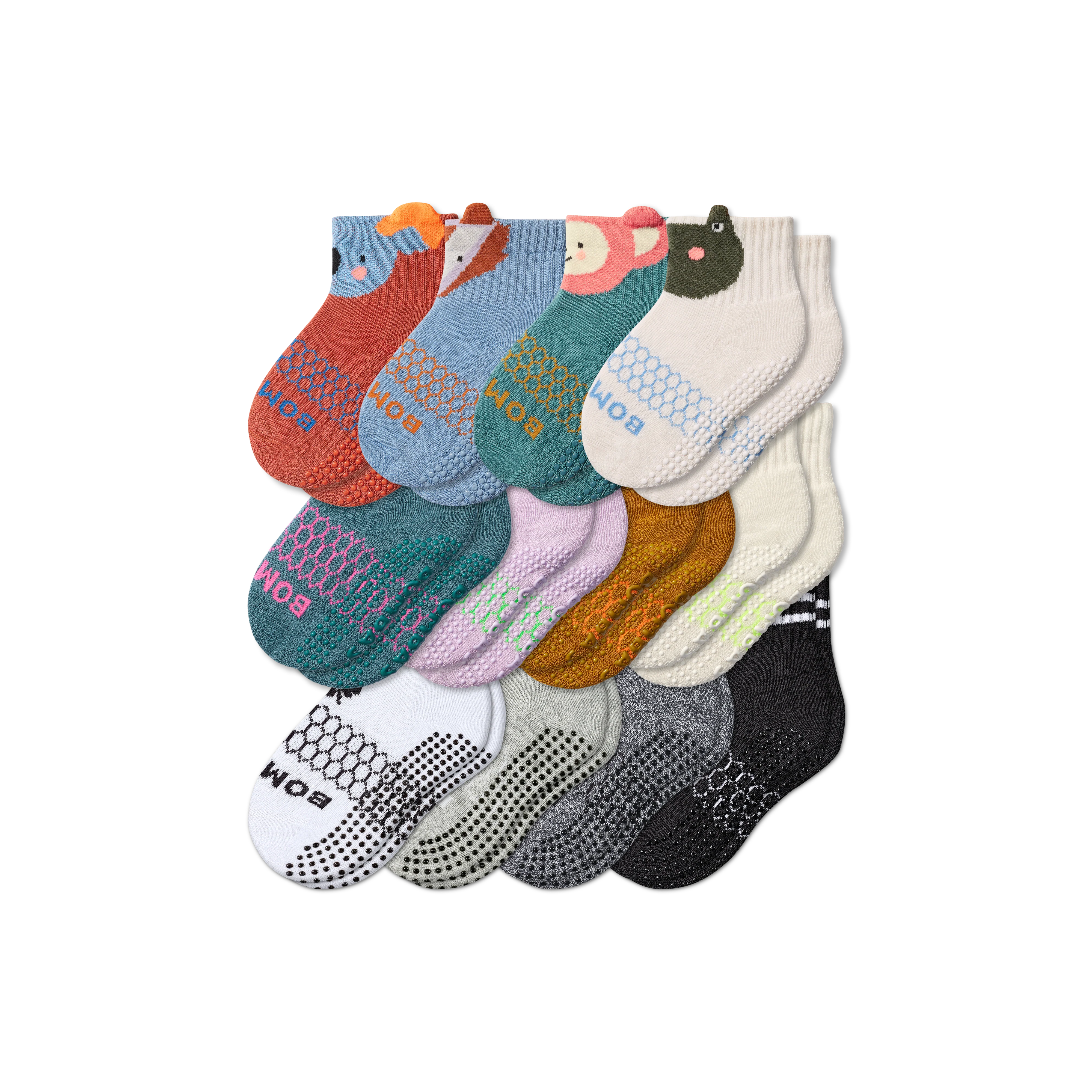 Toddler Gripper Calf Sock 12-Pack - Image 11
