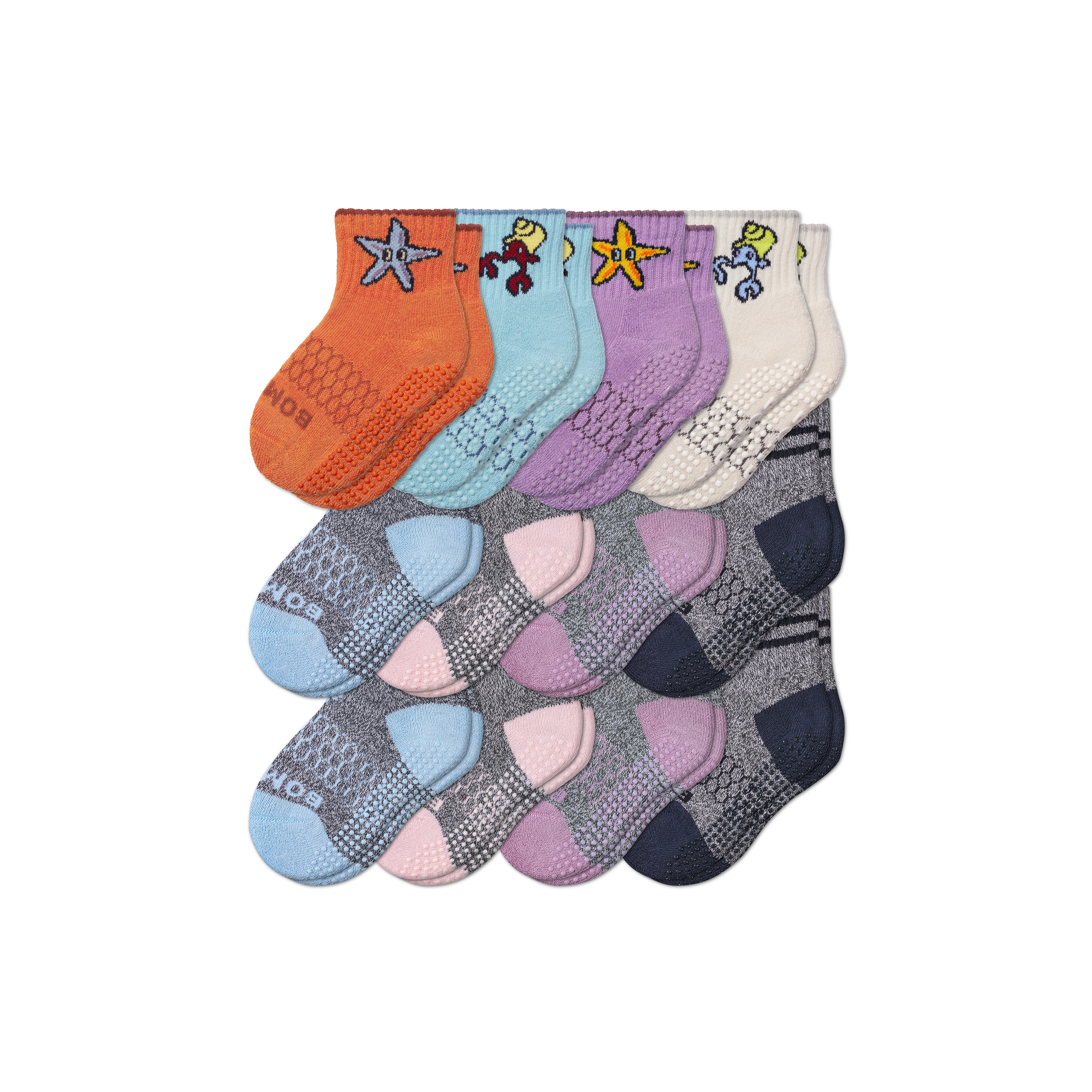 Toddler Gripper Calf Sock 12-Pack - Image 19