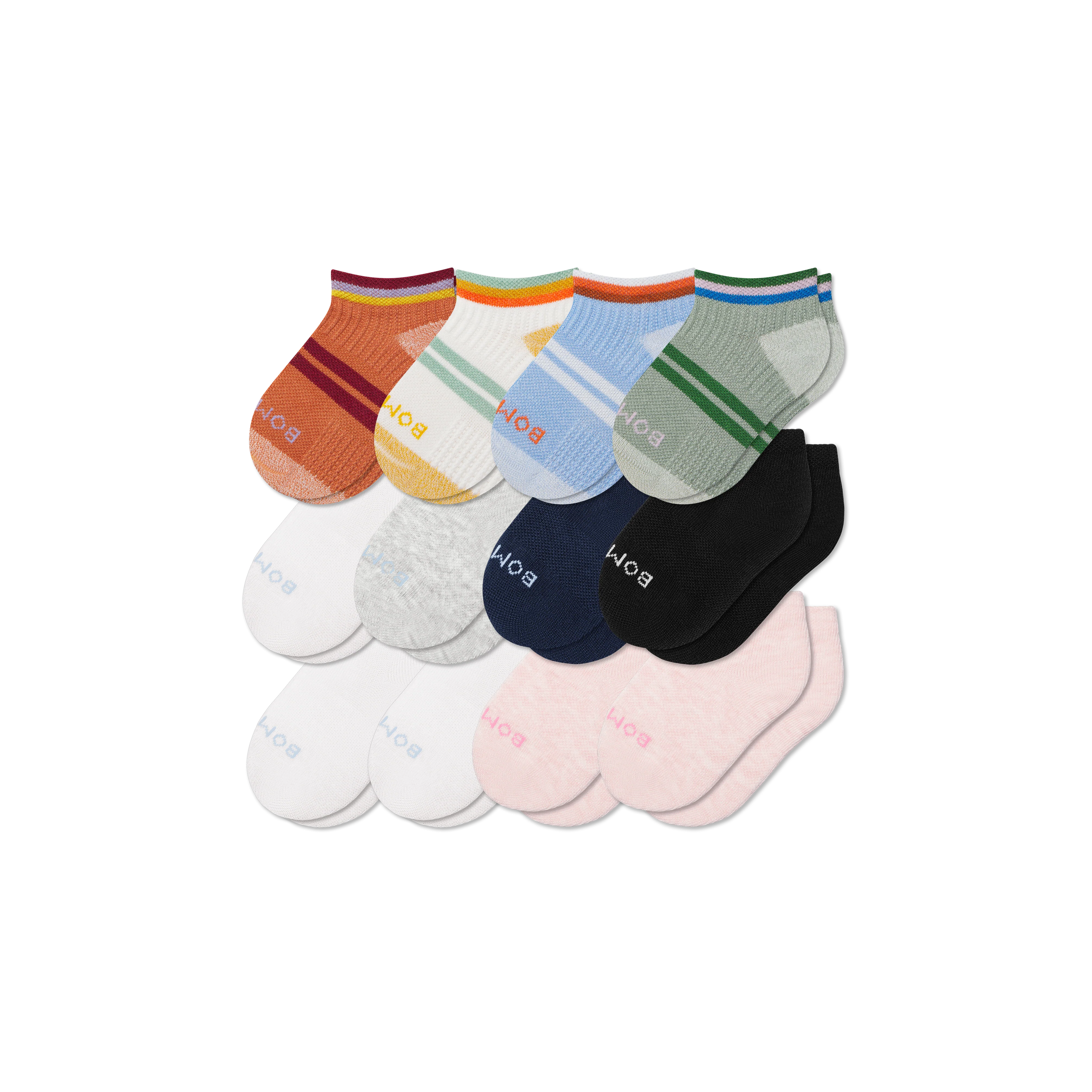 Toddler Lightweight Ankle Sock 12-Pack - Image 41