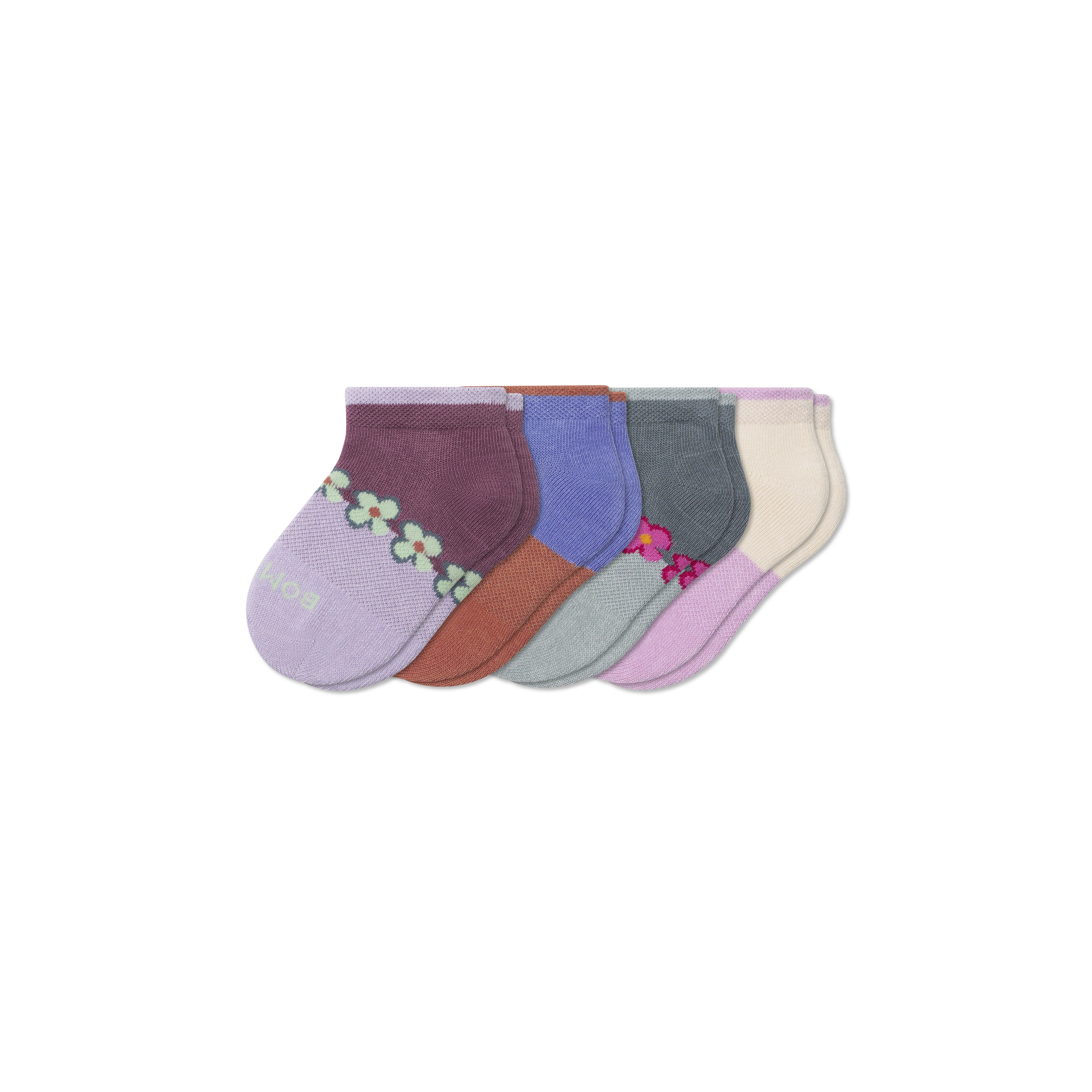 Toddler Lightweight Ankle Sock 4-Pack - Image 24