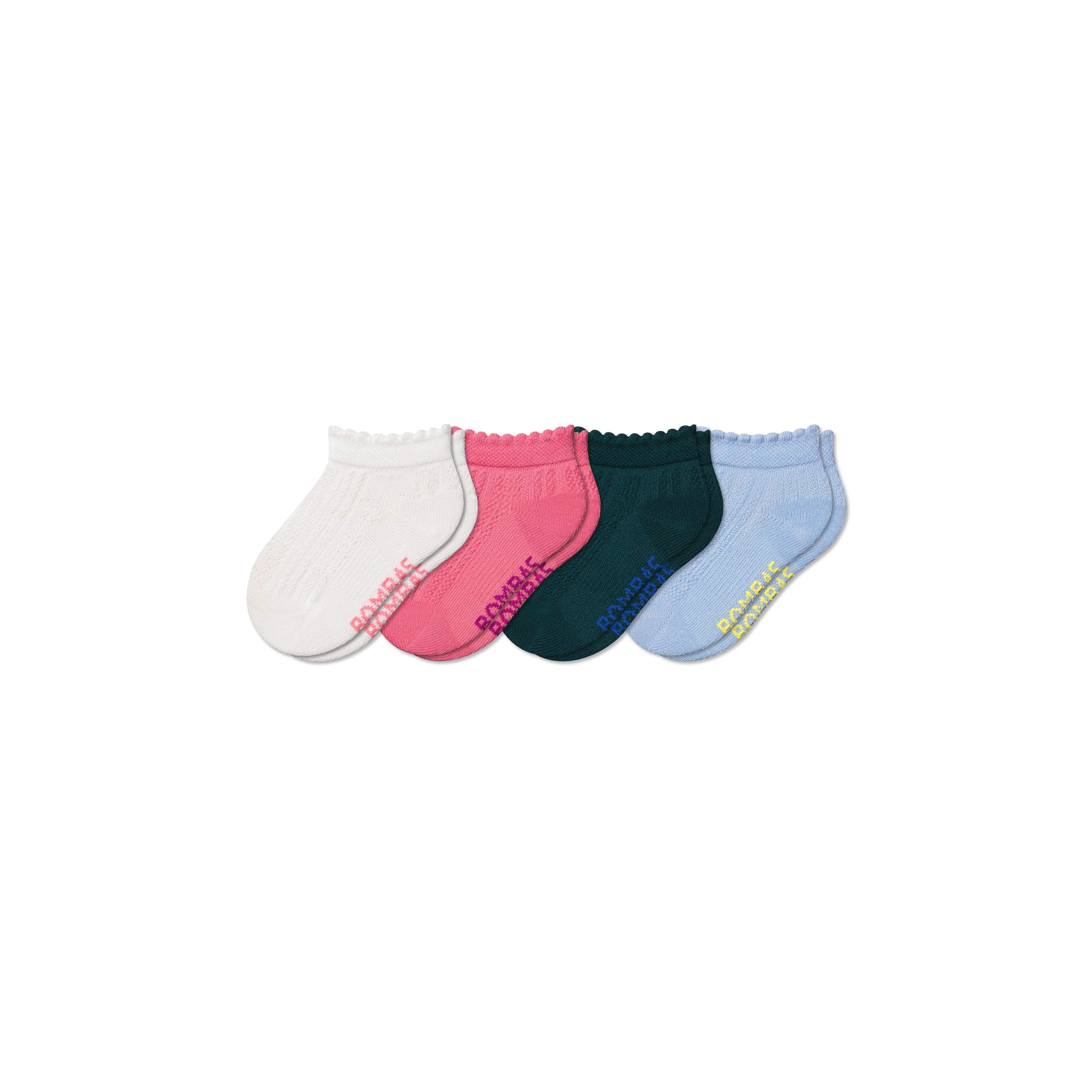 Toddler Lightweight Ankle Sock 4-Pack - Image 6