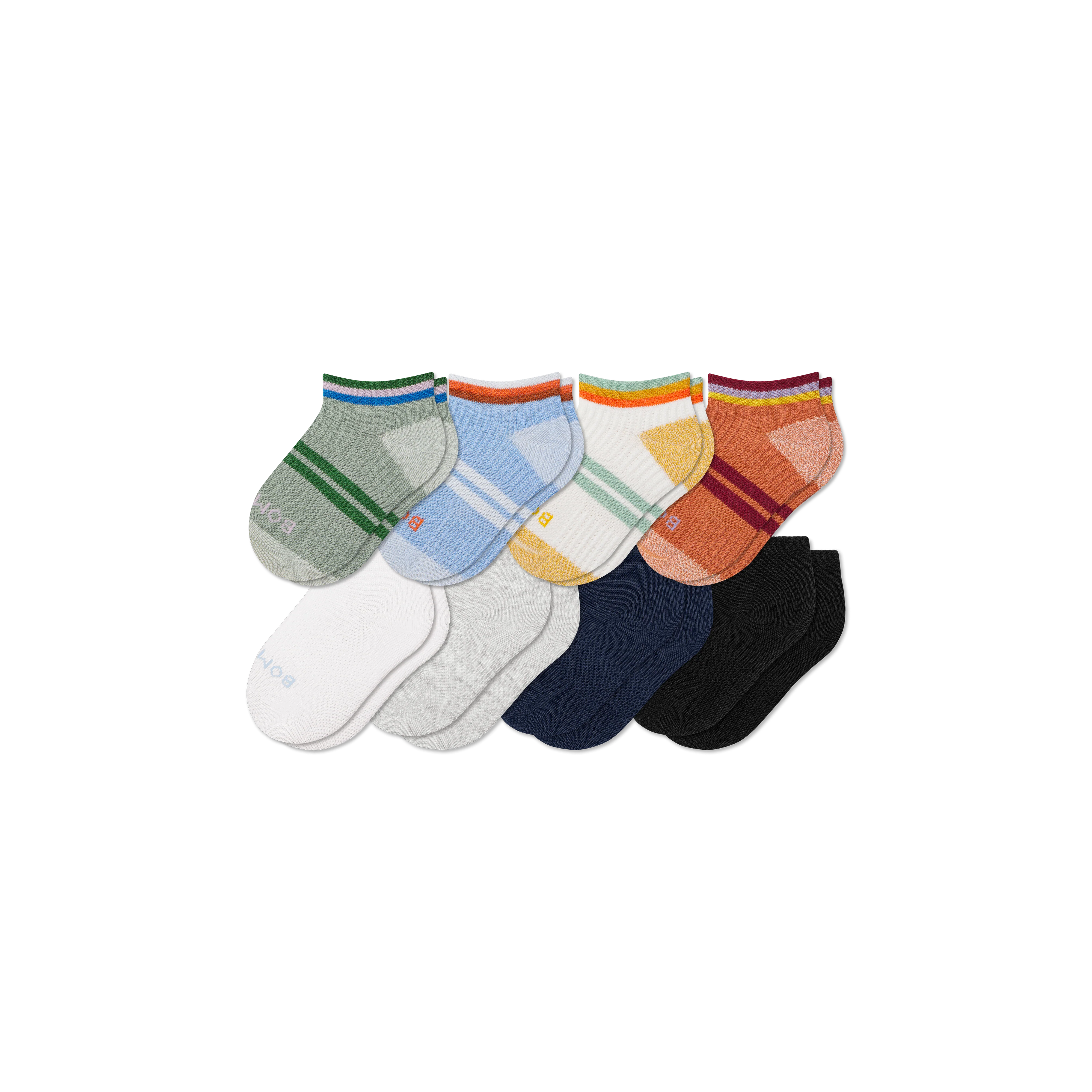 Toddler Lightweight Ankle Sock 8-Pack - Image 23