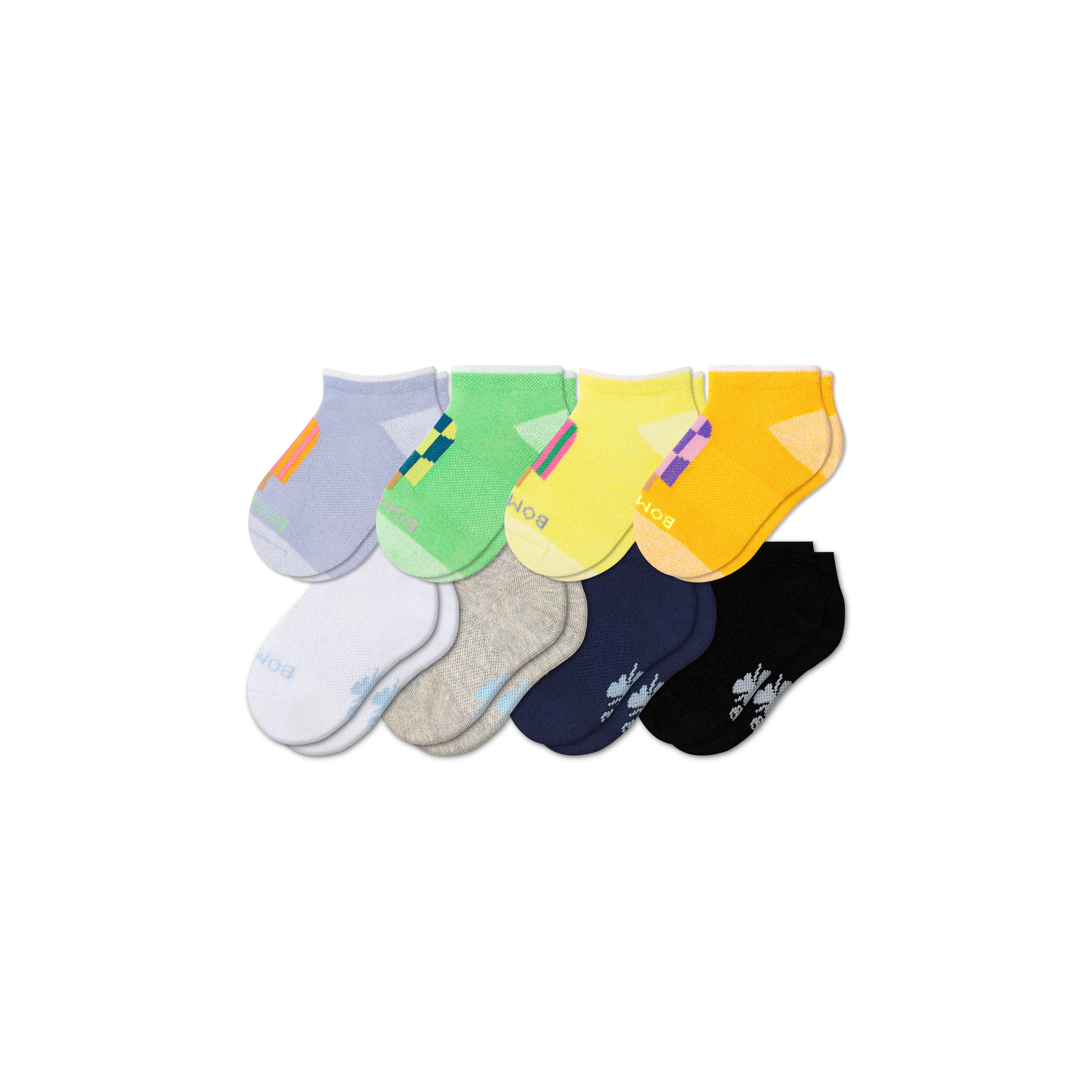 Toddler Lightweight Ankle Sock 8-Pack - Image 32