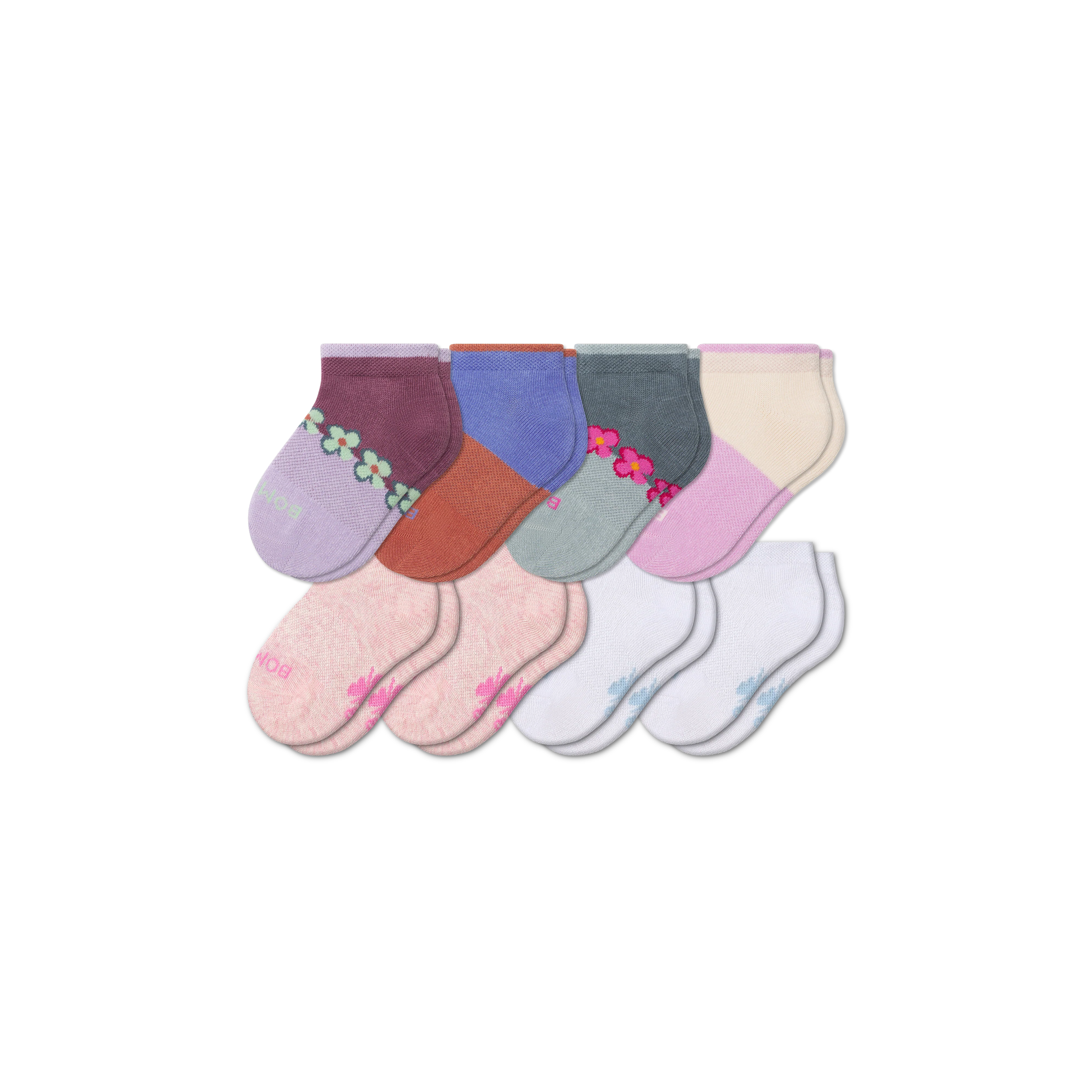 Toddler Lightweight Ankle Sock 8-Pack - Image 39