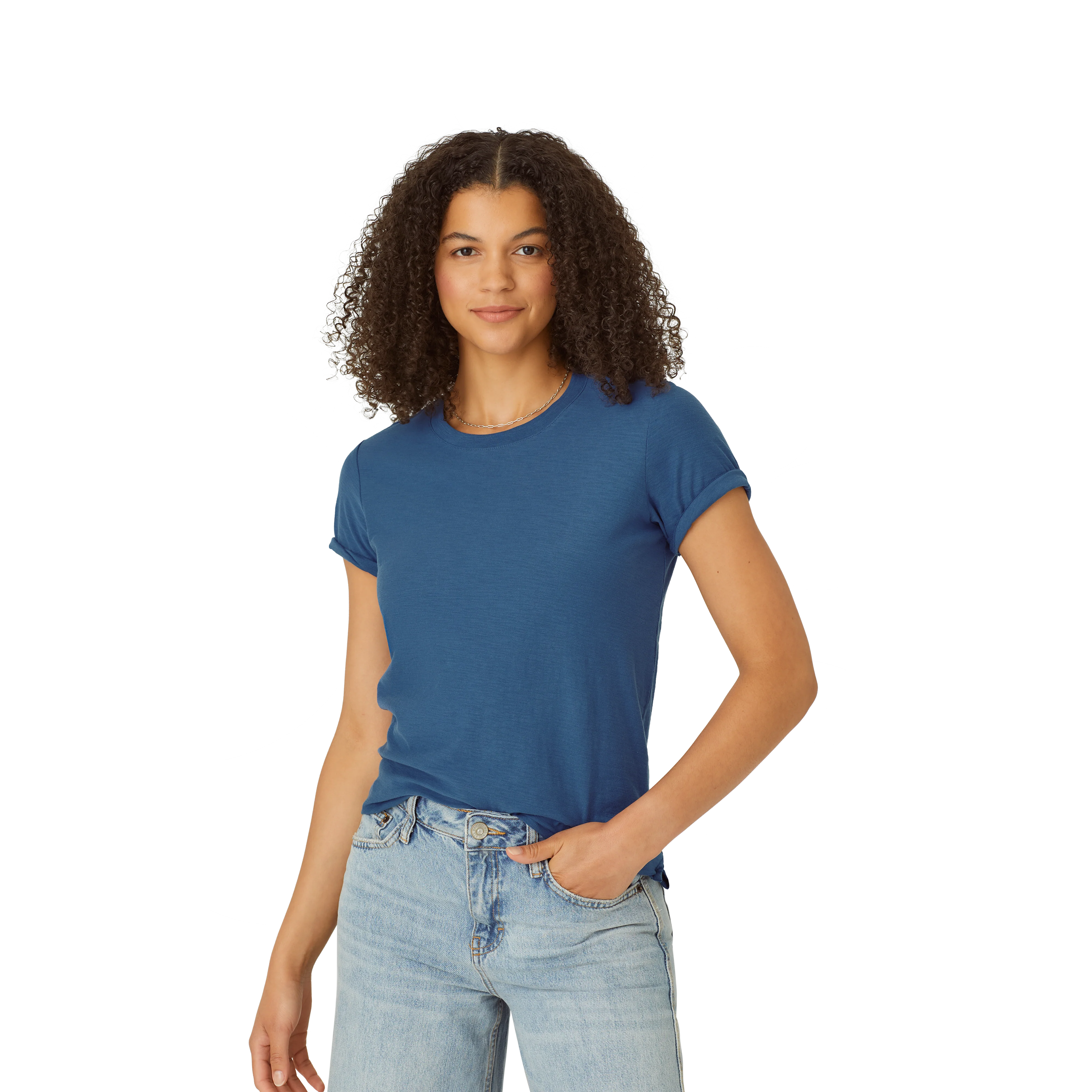 Women's Air Slub Crew Neck T-Shirt - Image 16
