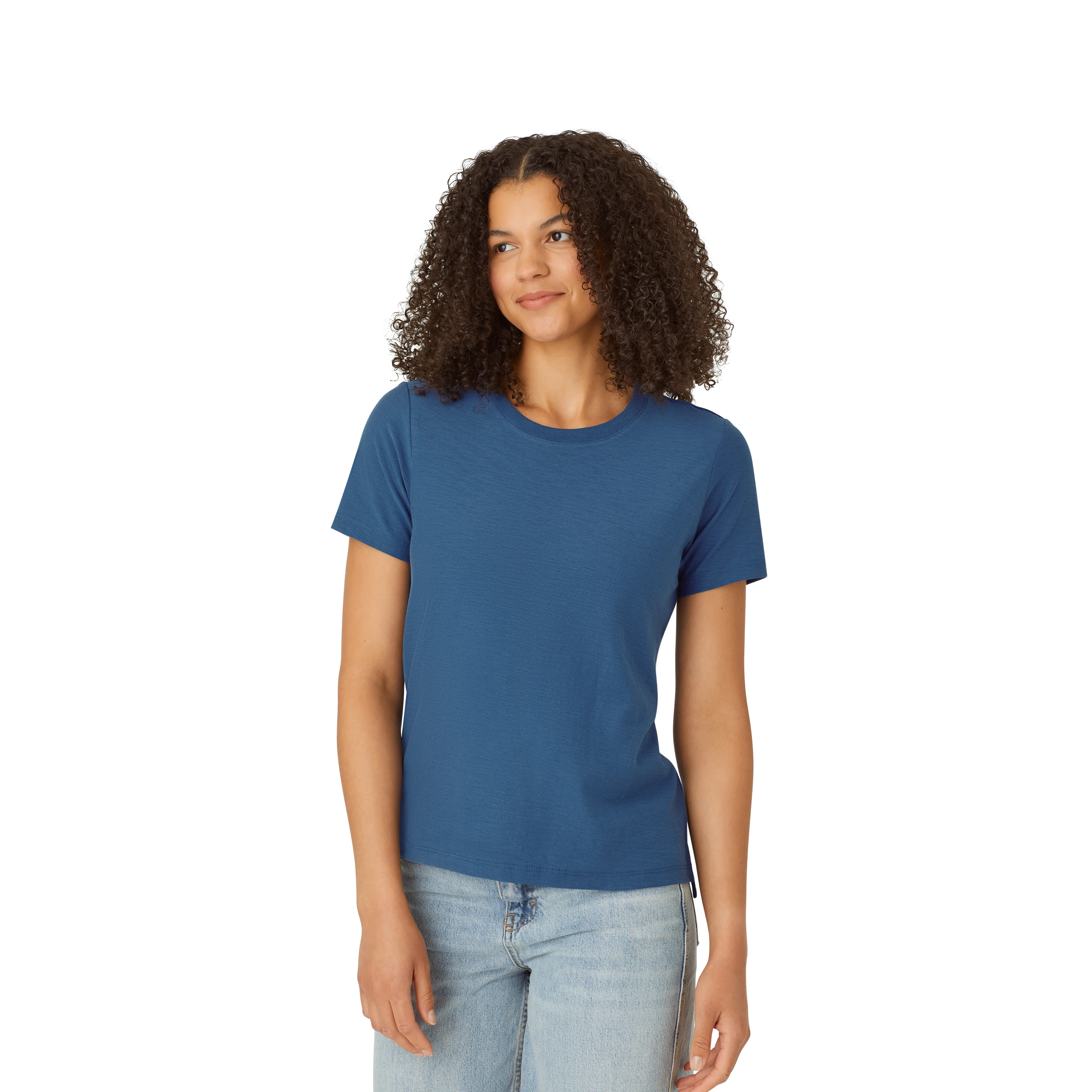 Women's Air Slub Crew Neck T-Shirt - Image 17