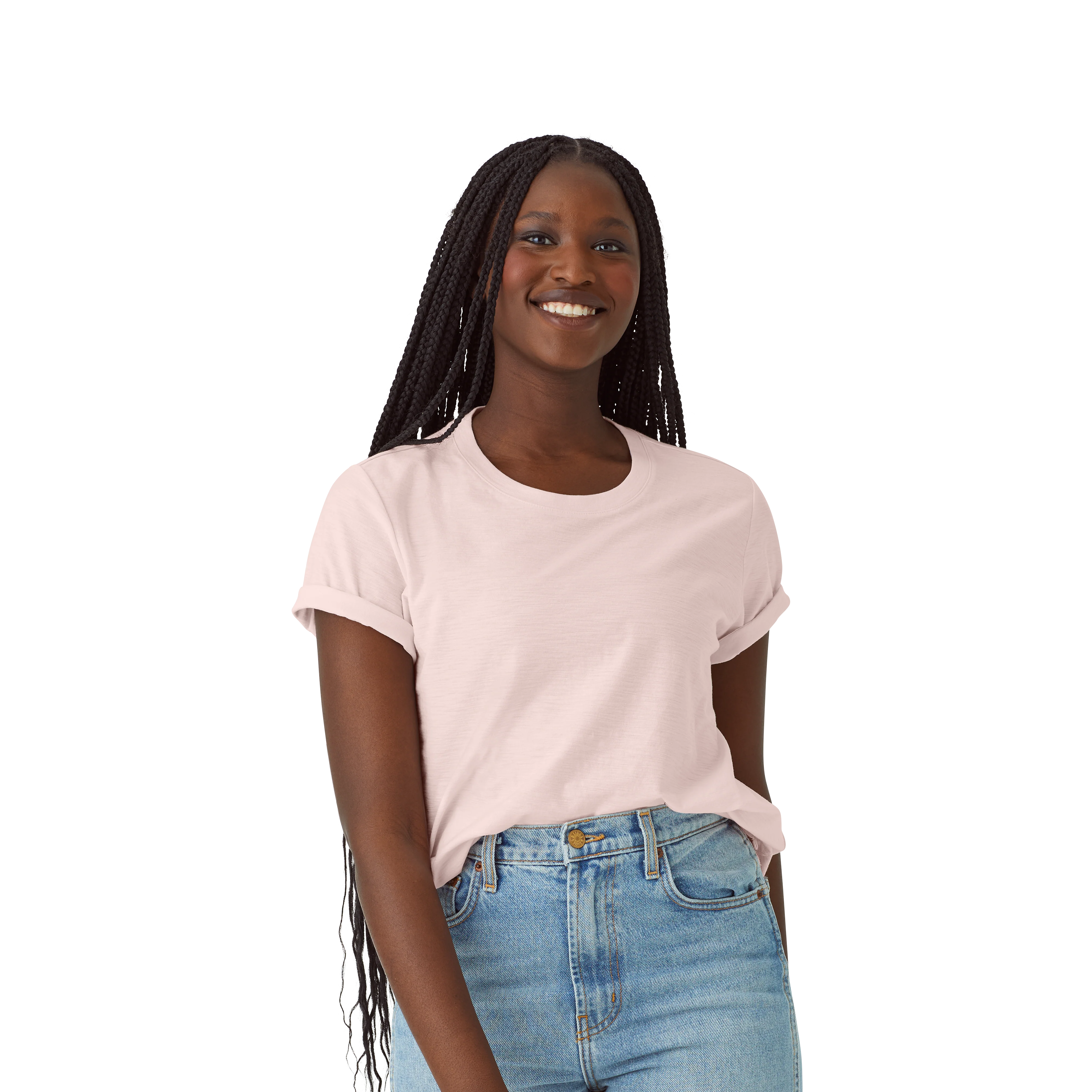 Women's Air Slub Crew Neck T-Shirt - Image 21