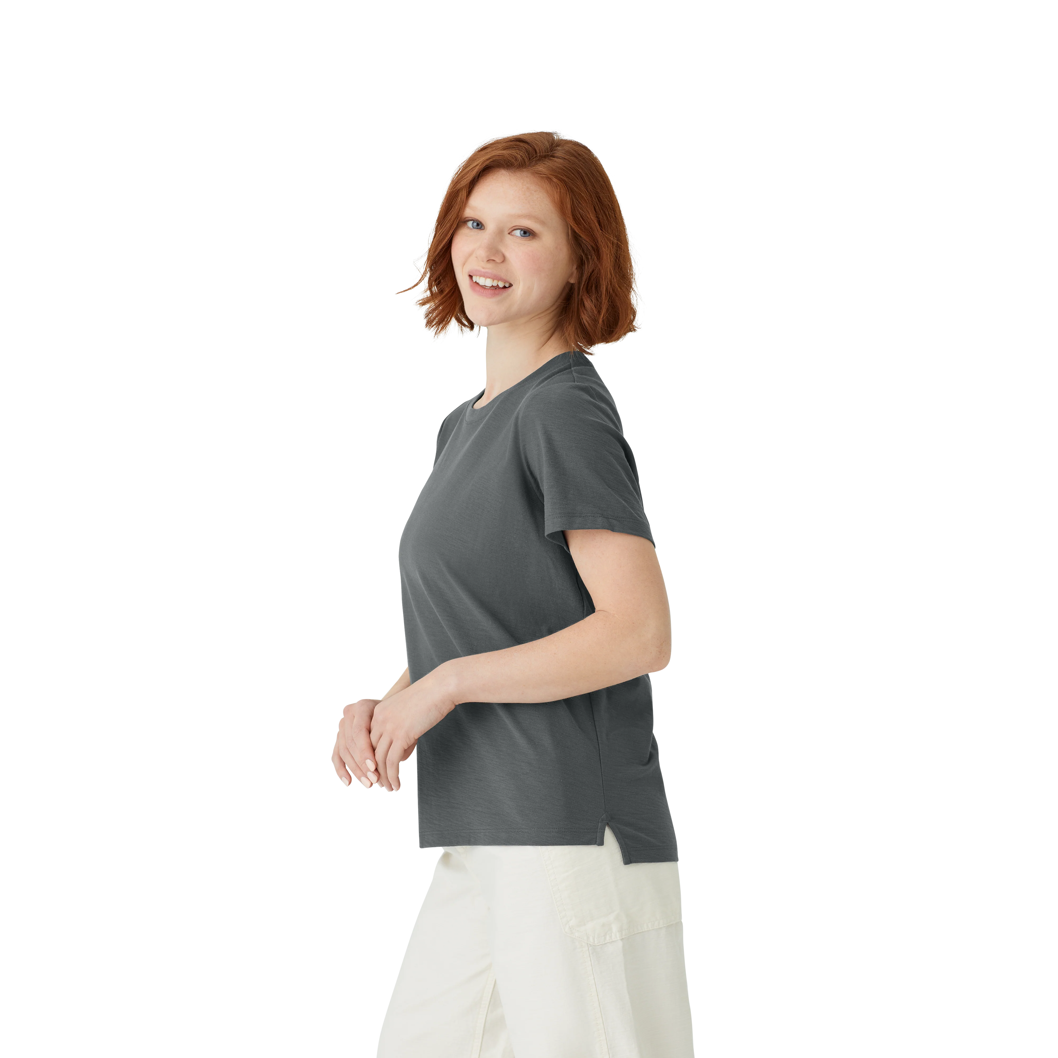 Women's Air Slub Crew Neck T-Shirt - Image 27