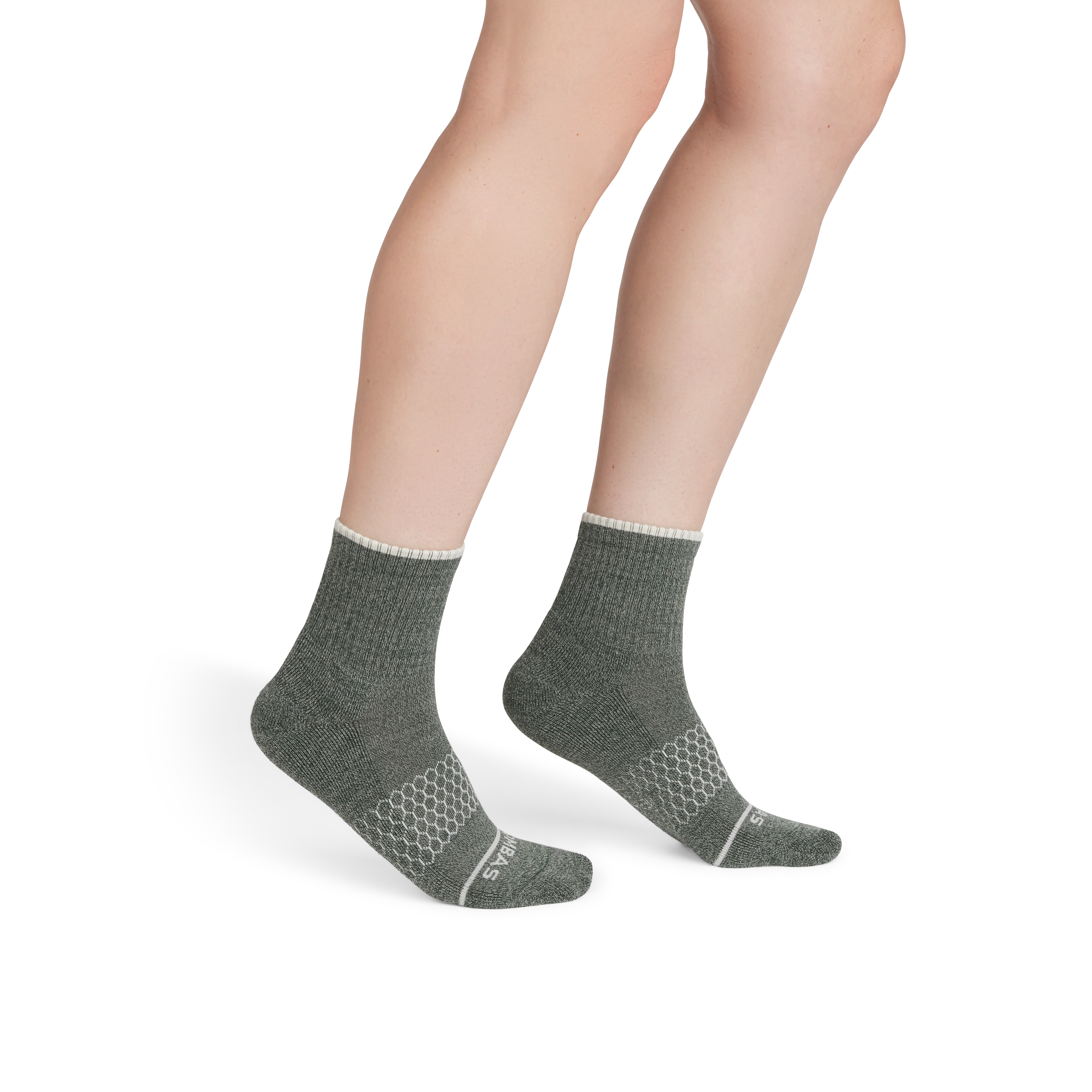 Women's Merino Wool Blend Quarter Sock 8-Pack - Image 4