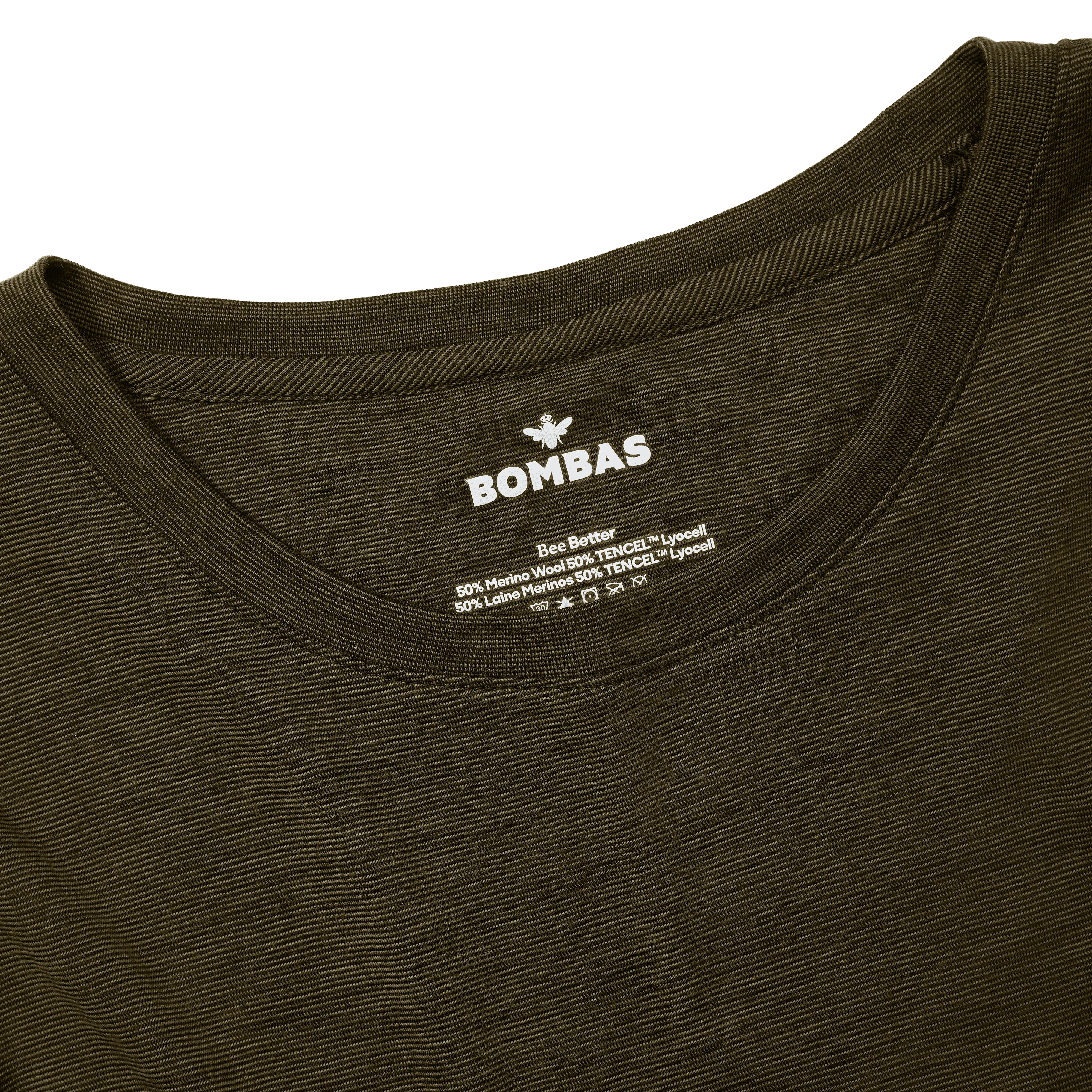 Women's Merino Wool Blend Crew Neck Long Sleeve T-Shirt - Image 19