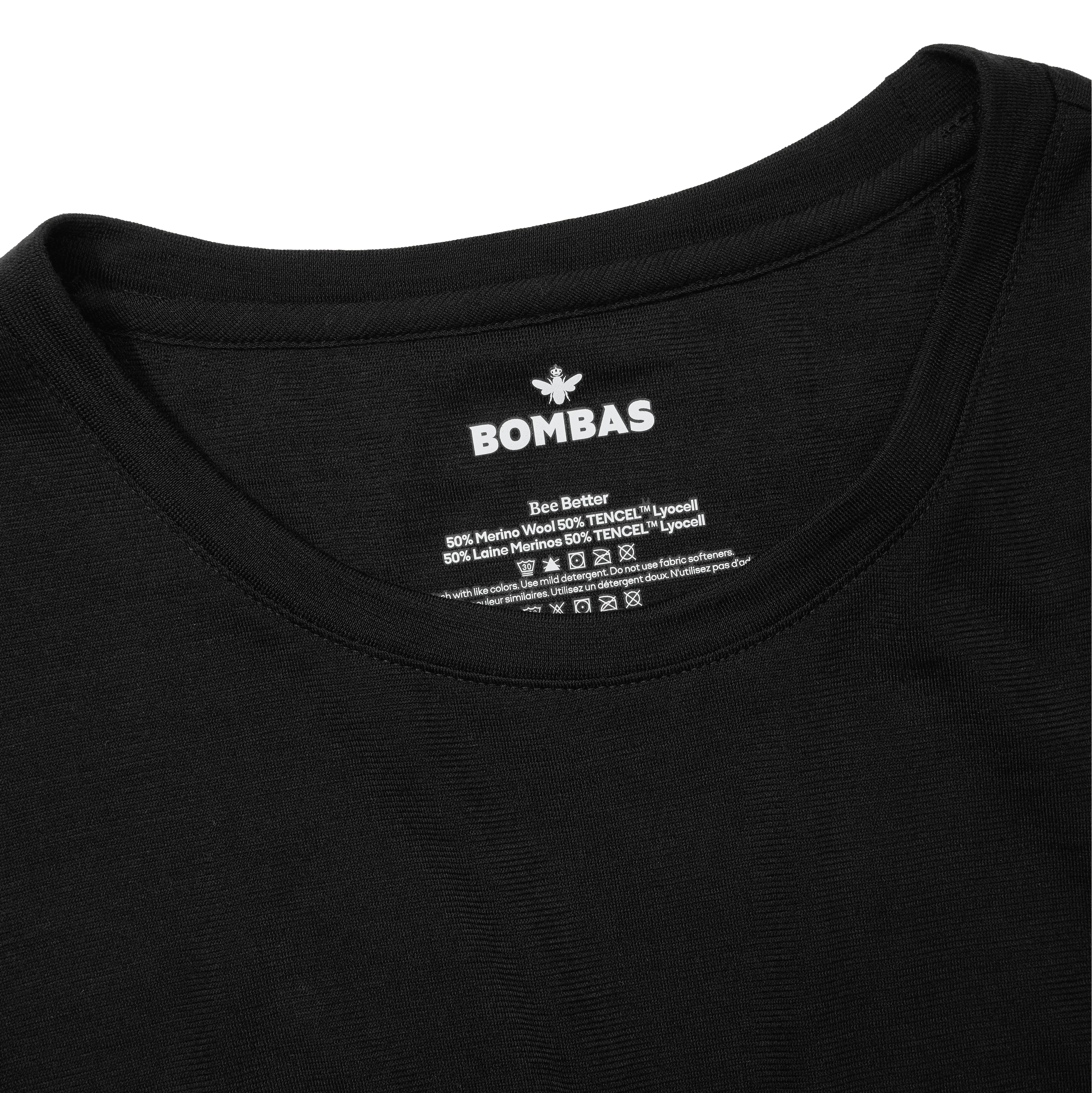 Women's Merino Wool Blend Crew Neck Long Sleeve T-Shirt 3-Pack - Image 5