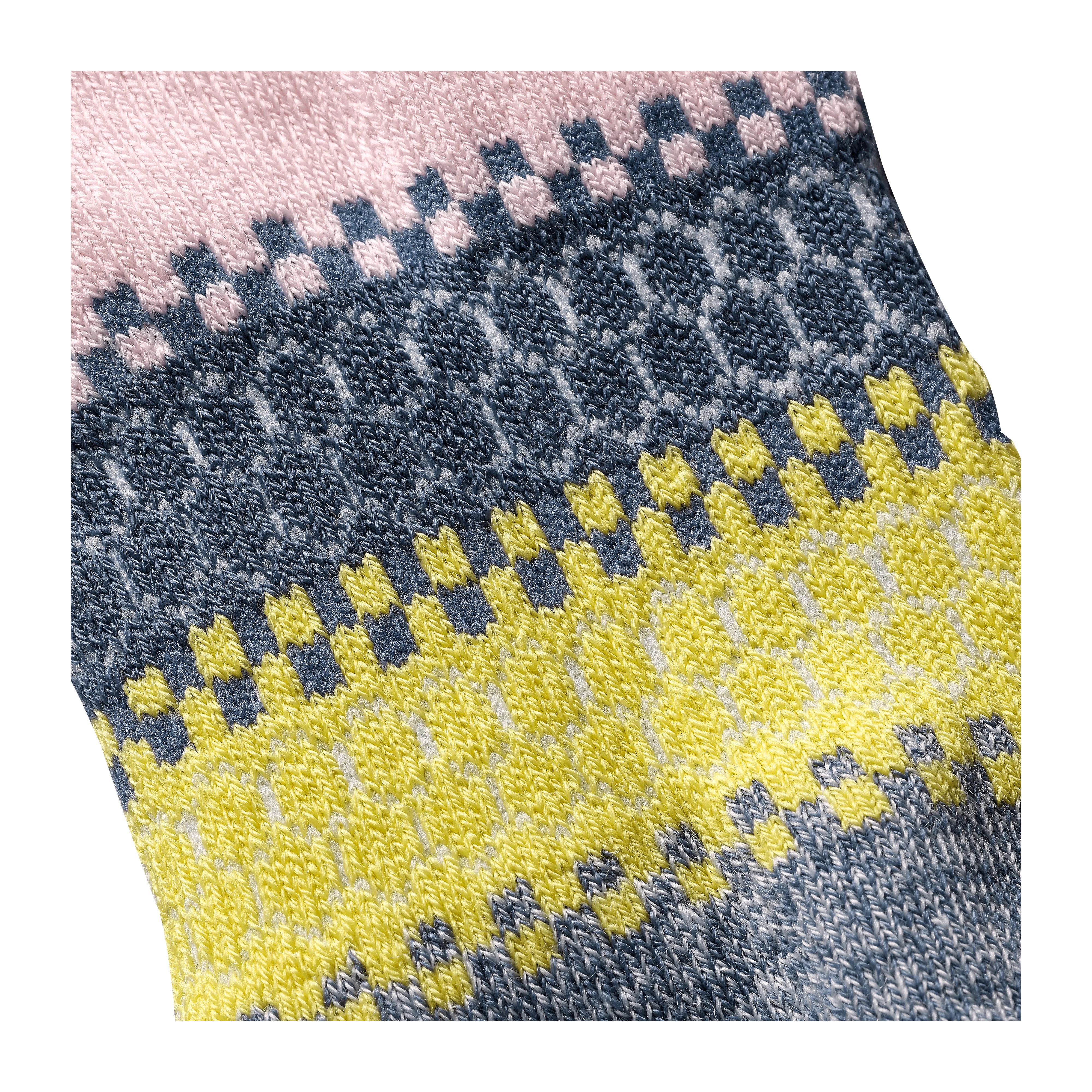 Women's Merino Wool Blend Sunset Stripe Ankle Socks - Image 13