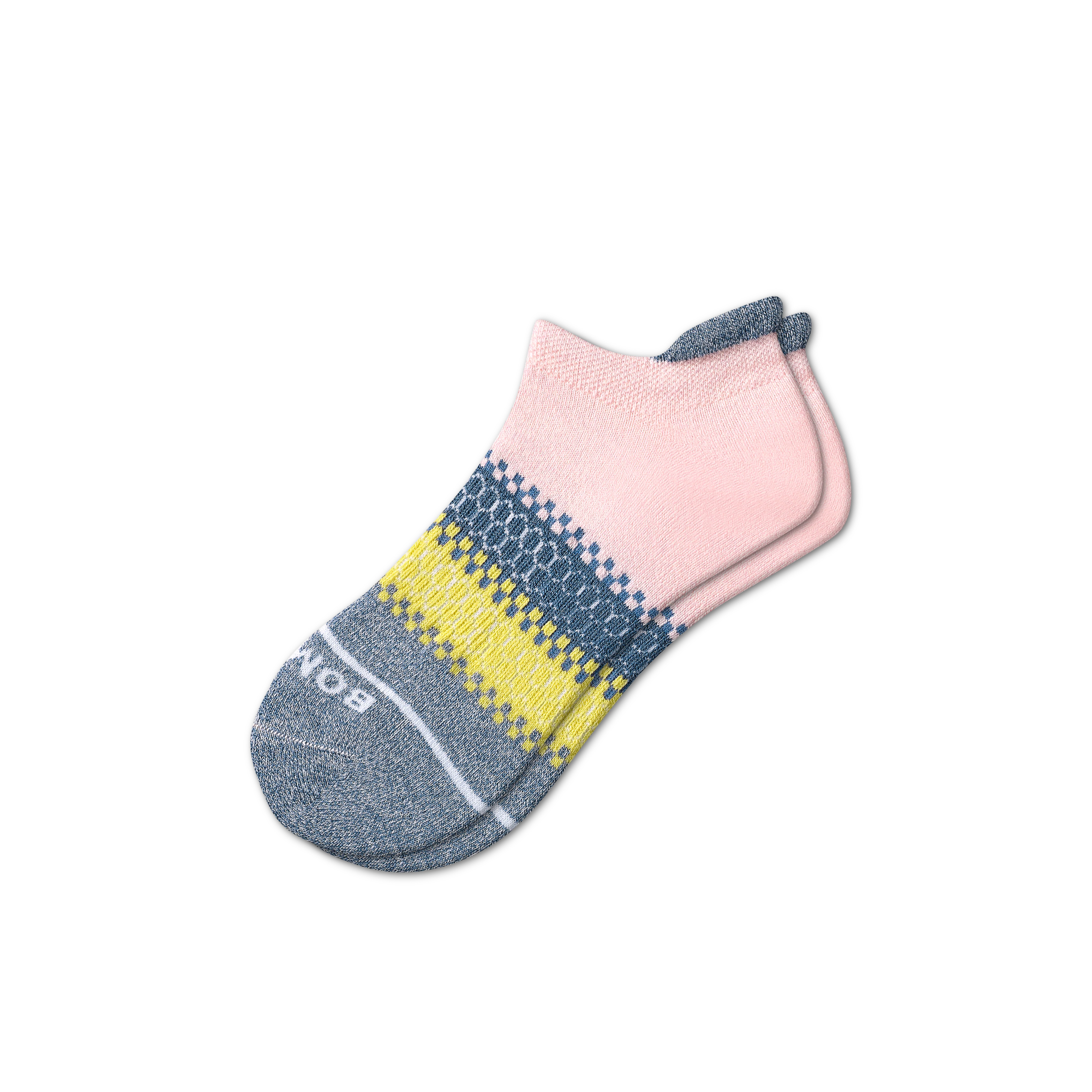 Women's Merino Wool Blend Sunset Stripe Ankle Socks - Image 9