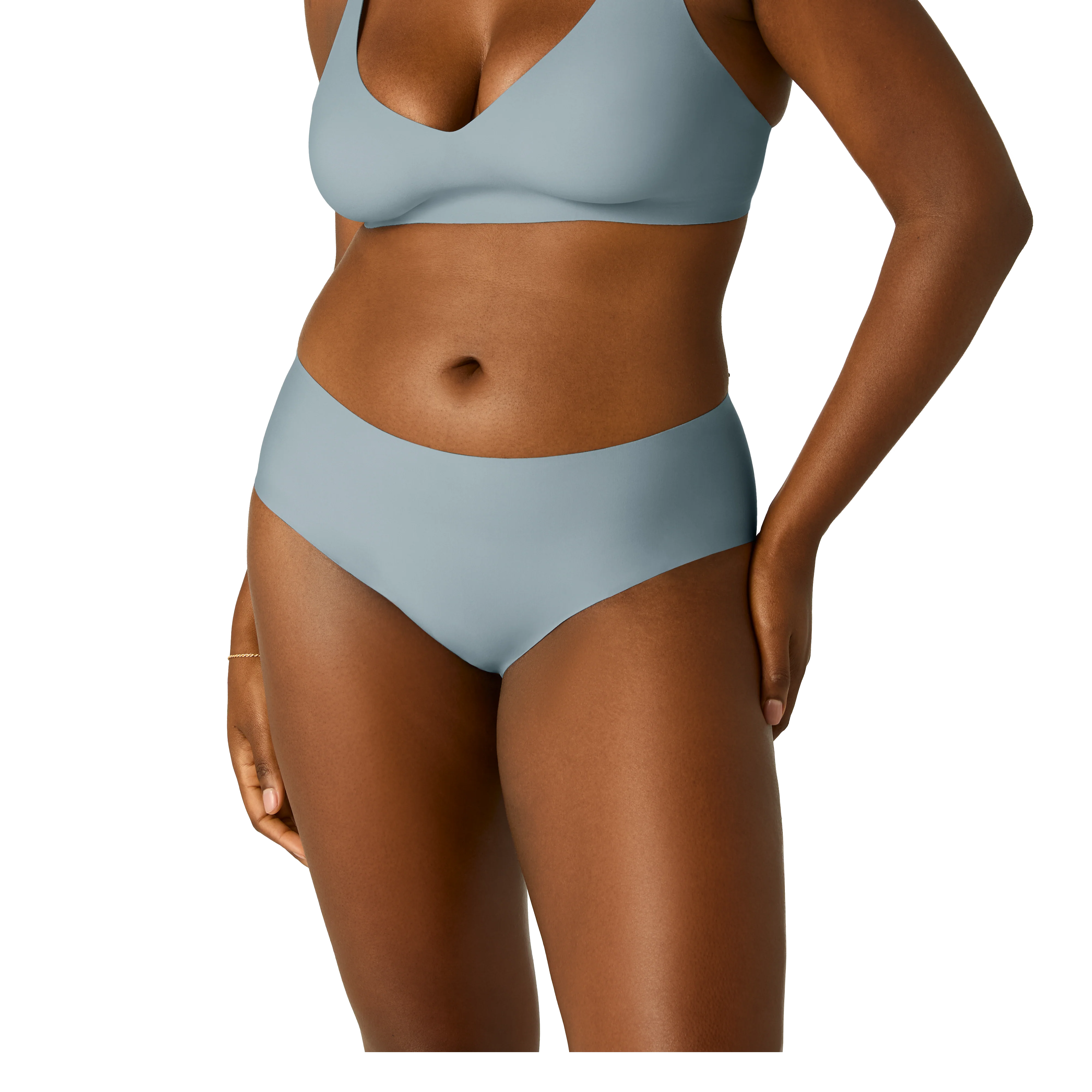 Women's No Show Hipster 3-Pack - Image 7