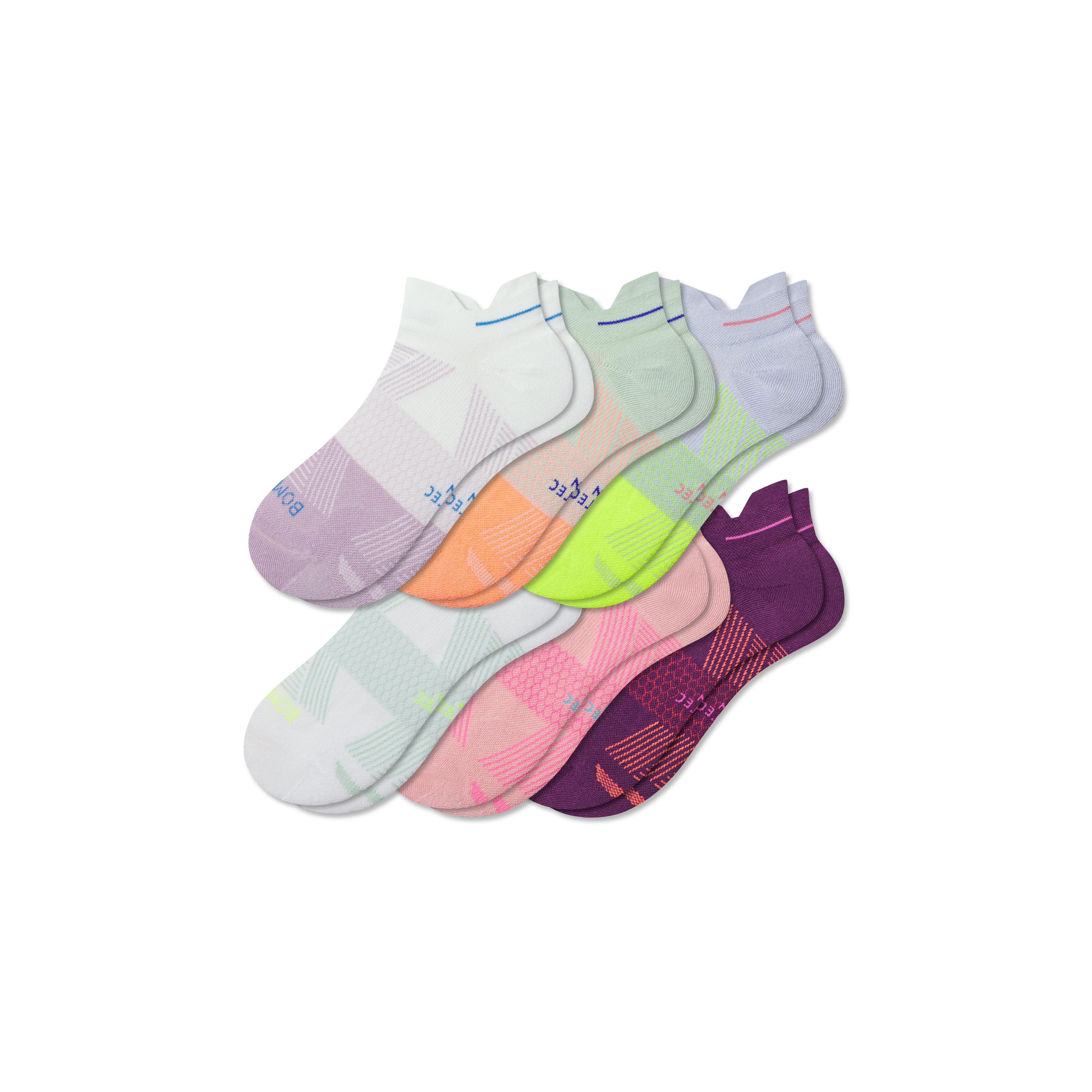 Women's Run Ankle Sock 6-Pack - Image 18