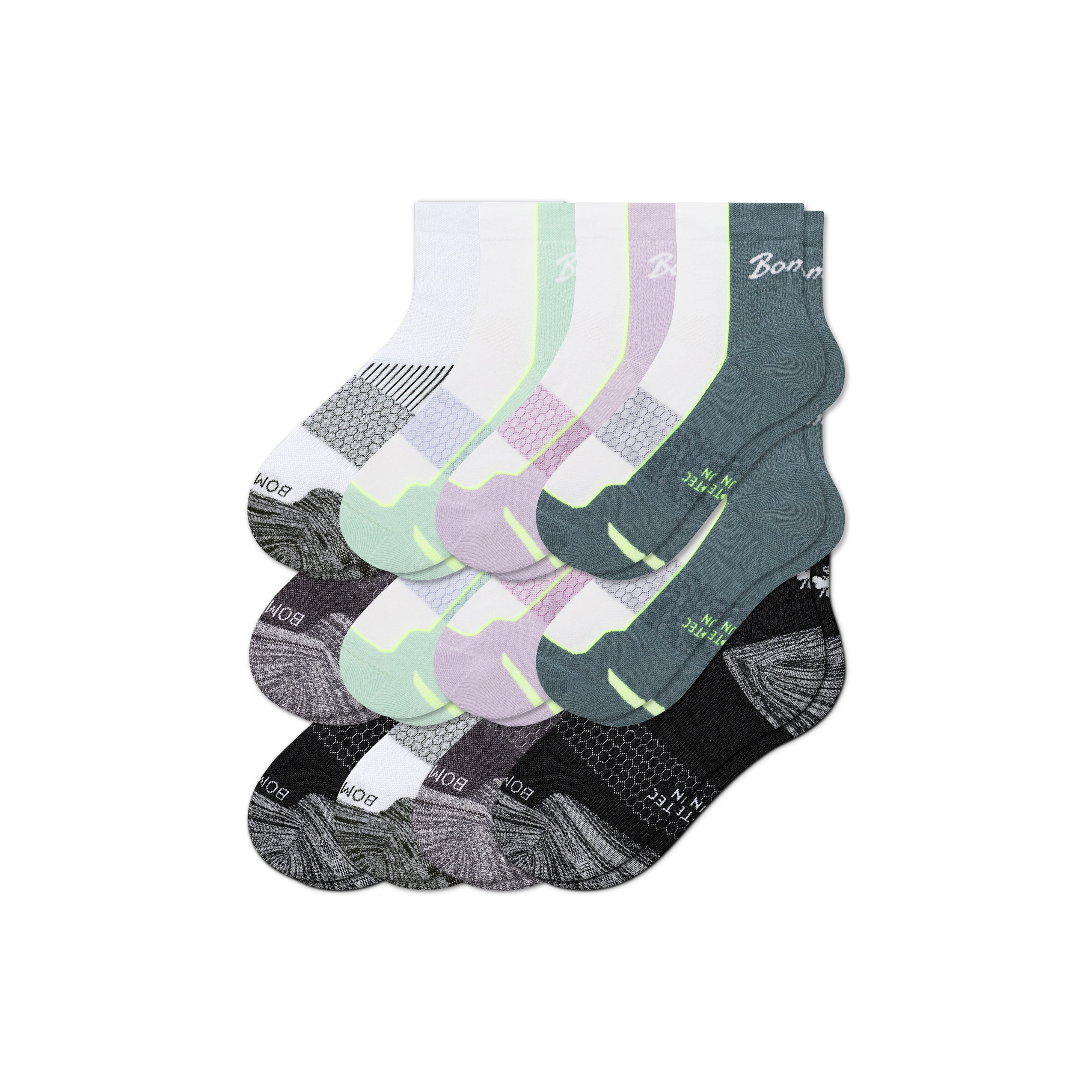 Women's Run Quarter Sock 12-Pack - Image 13