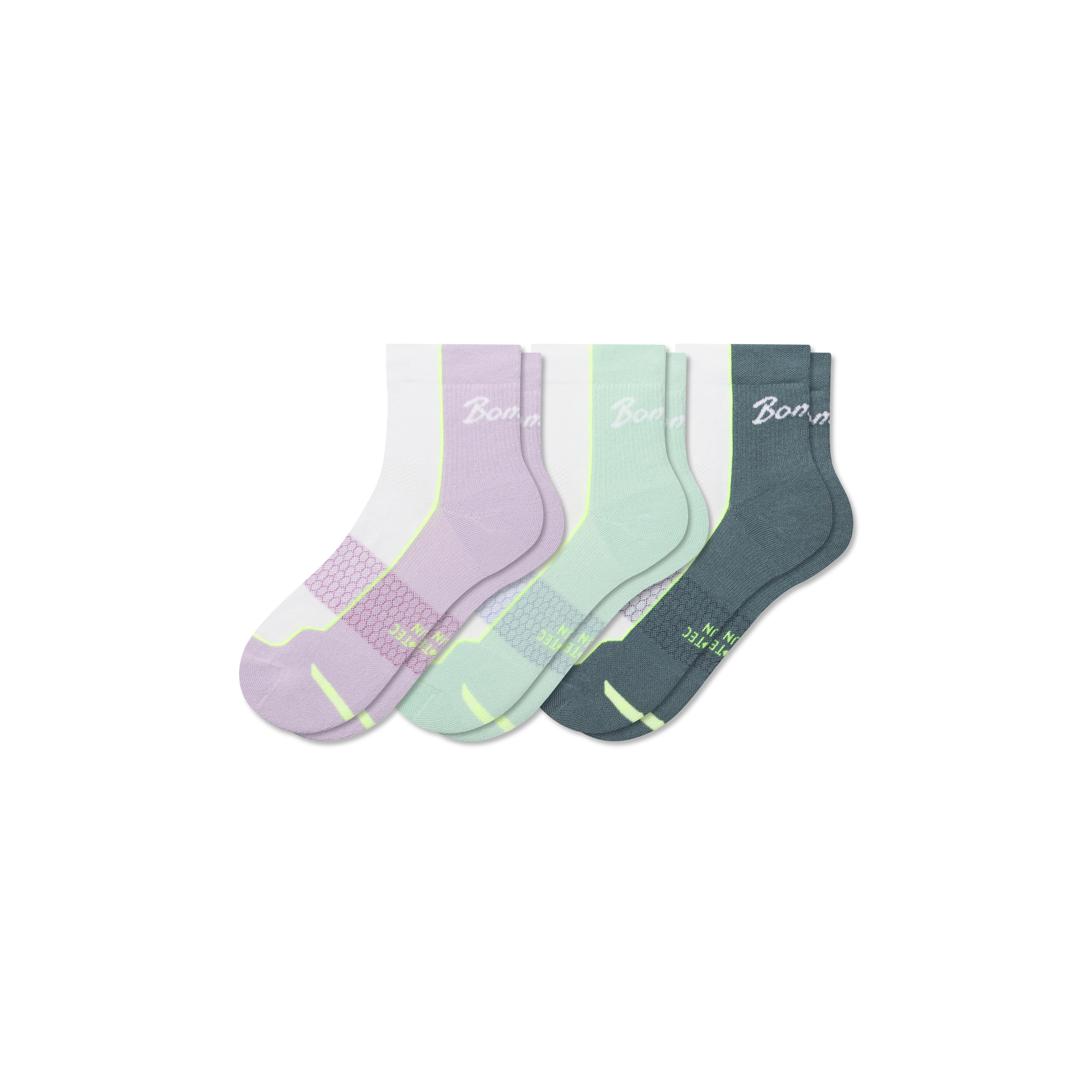 Women's Run Quarter Sock 3-Pack - Image 17