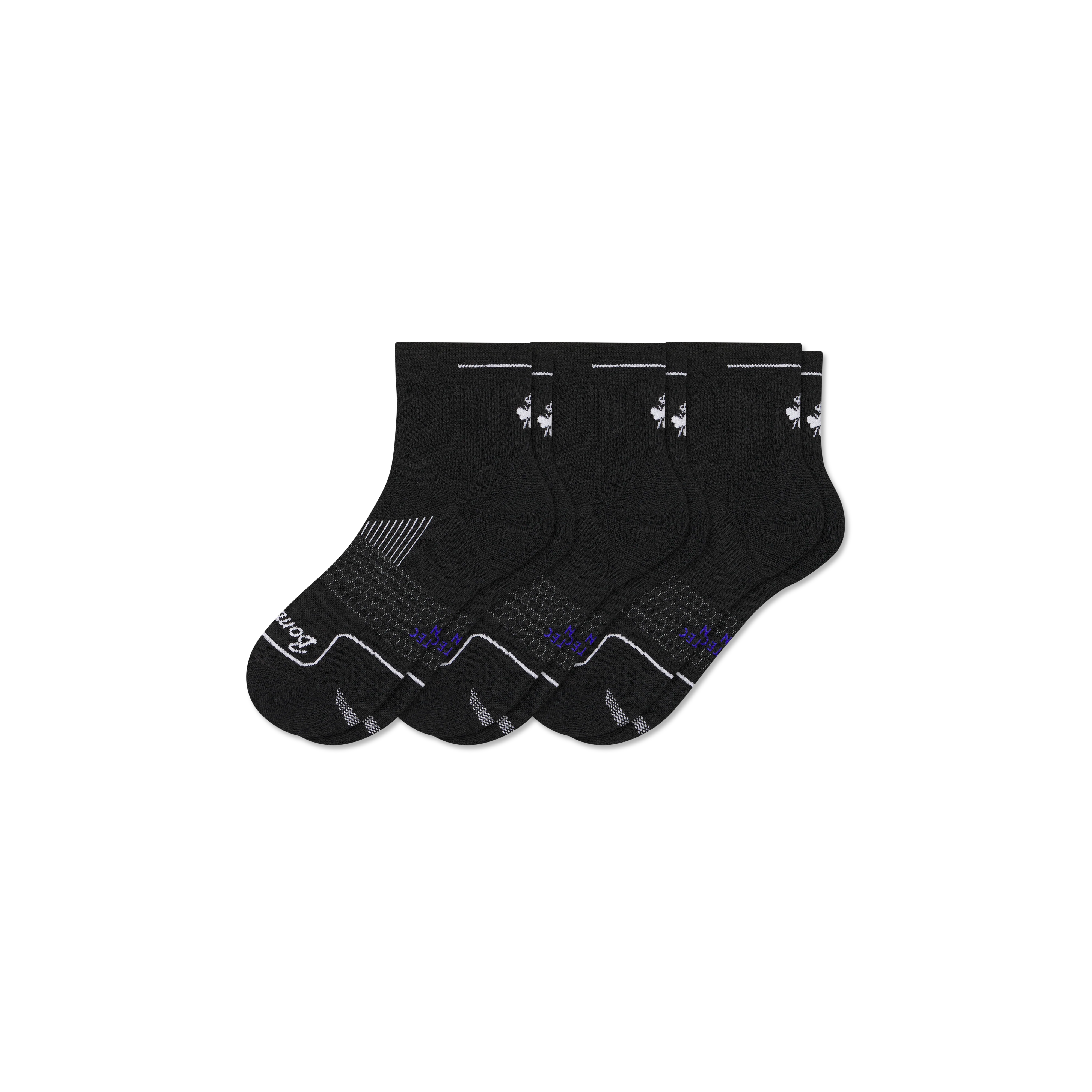 Women's Run Quarter Sock 3-Pack - Image 28