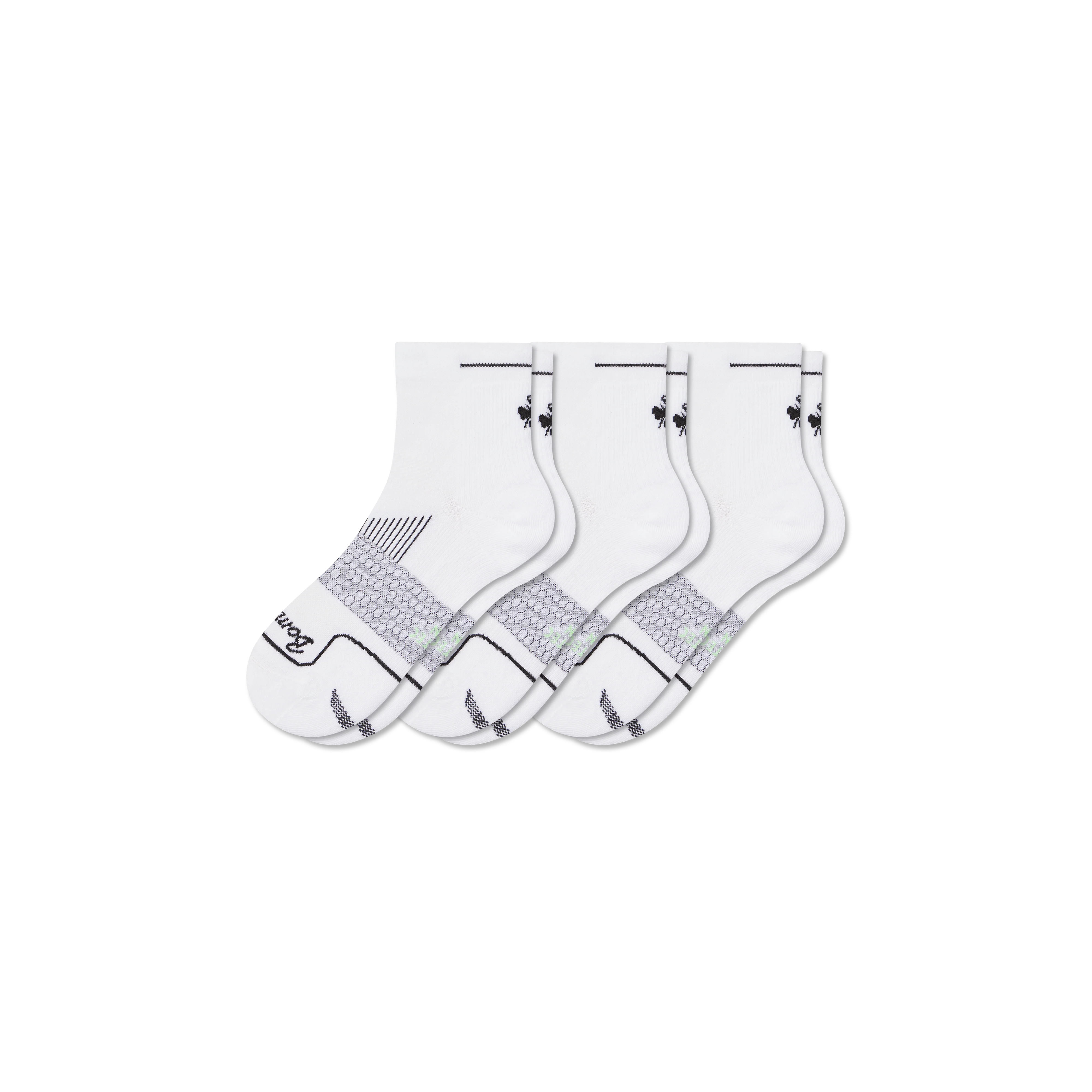Women's Run Quarter Sock 3-Pack - Image 29