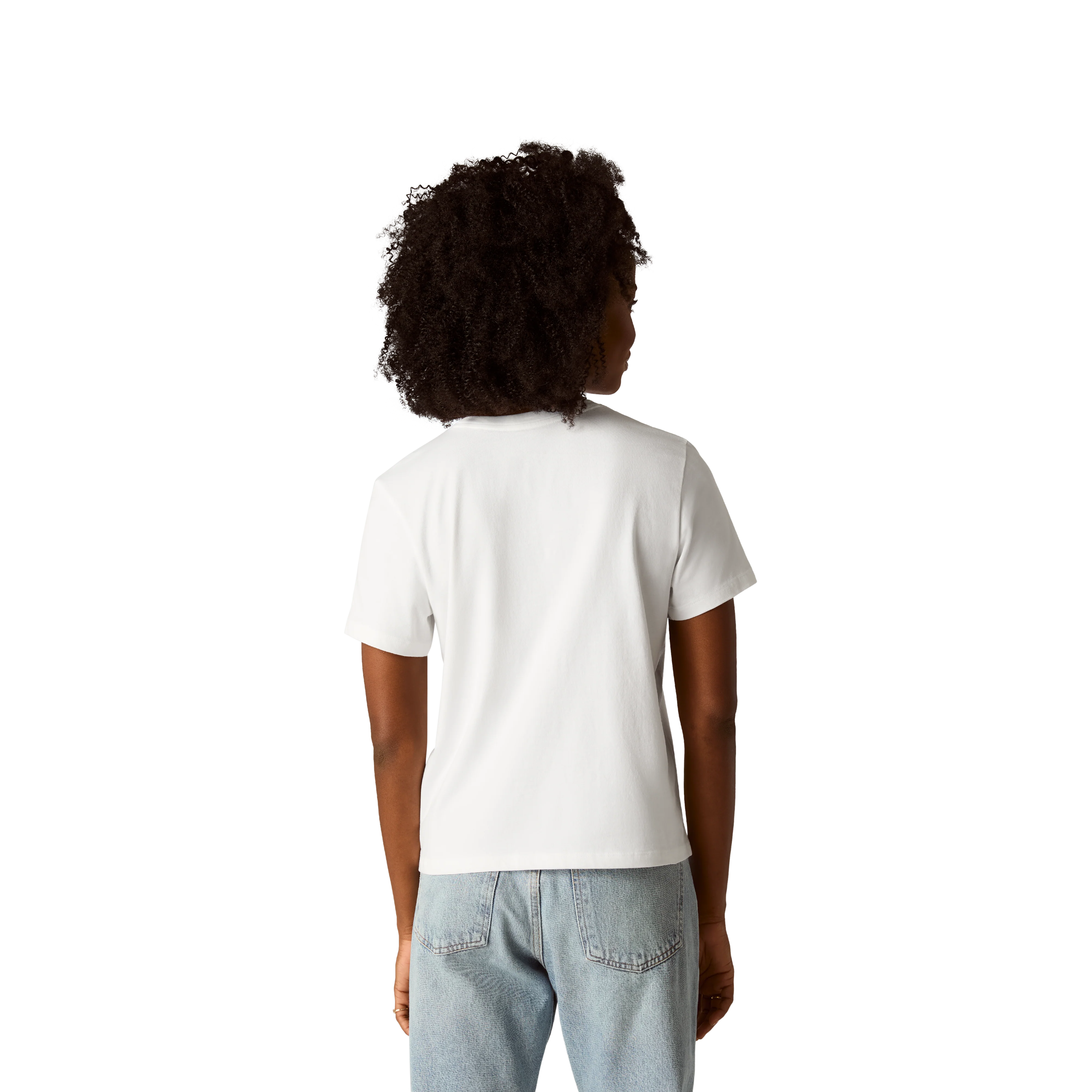 Women's Pima Cotton Crew Neck T-Shirt - Image 13