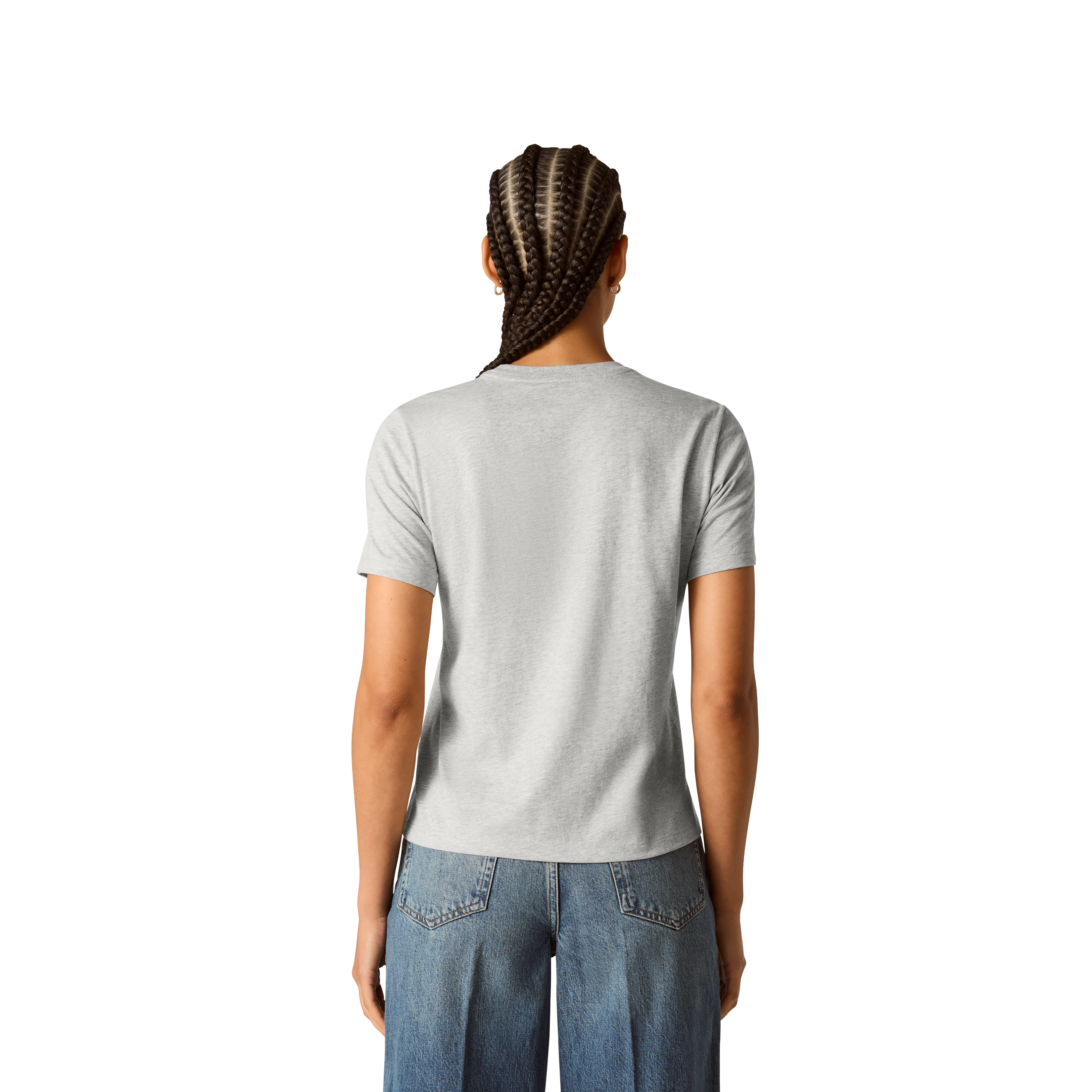 Women's Pima Cotton Crew Neck T-Shirt - Image 23