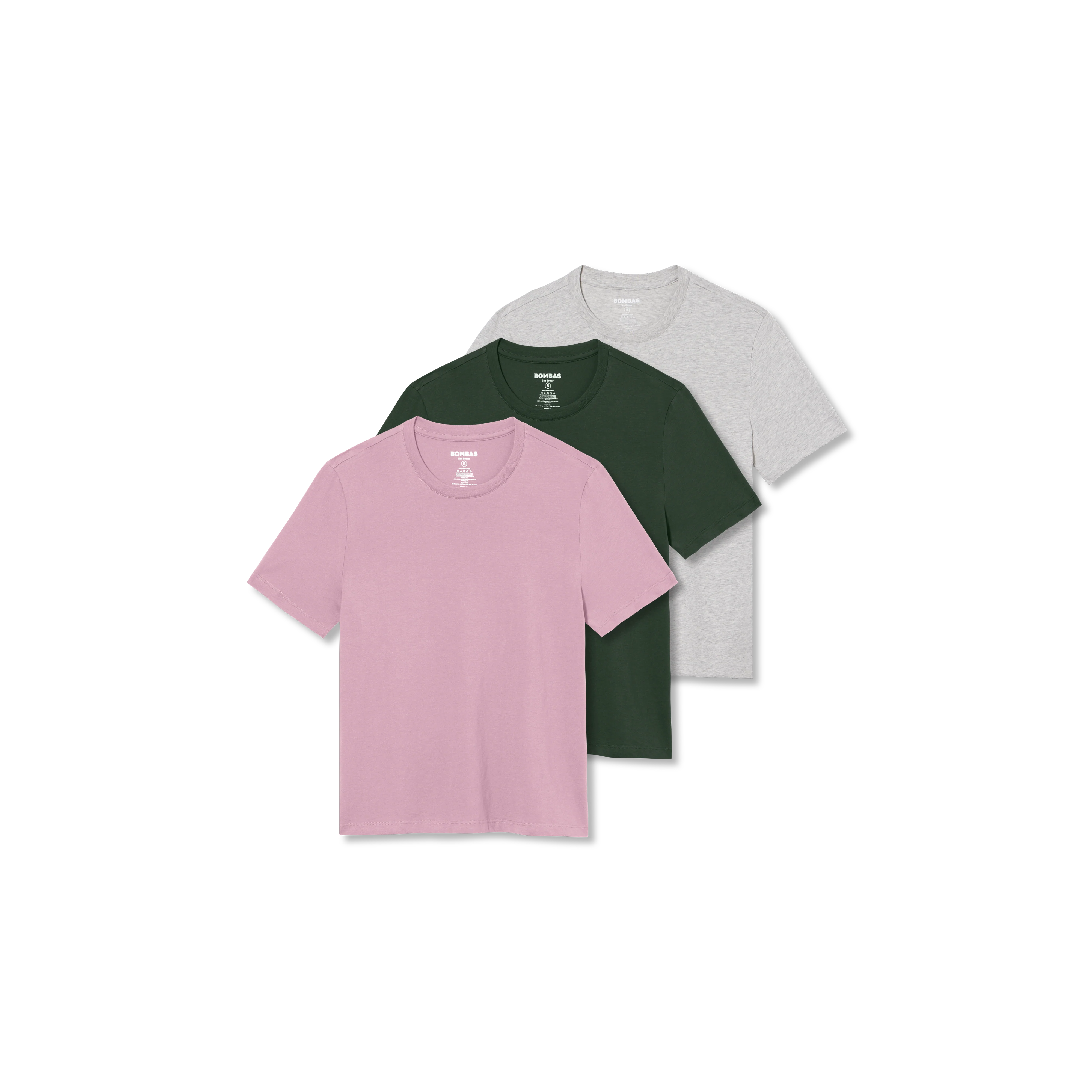 Women's Pima Cotton Crew Neck T-Shirt 3-Pack - Image 16