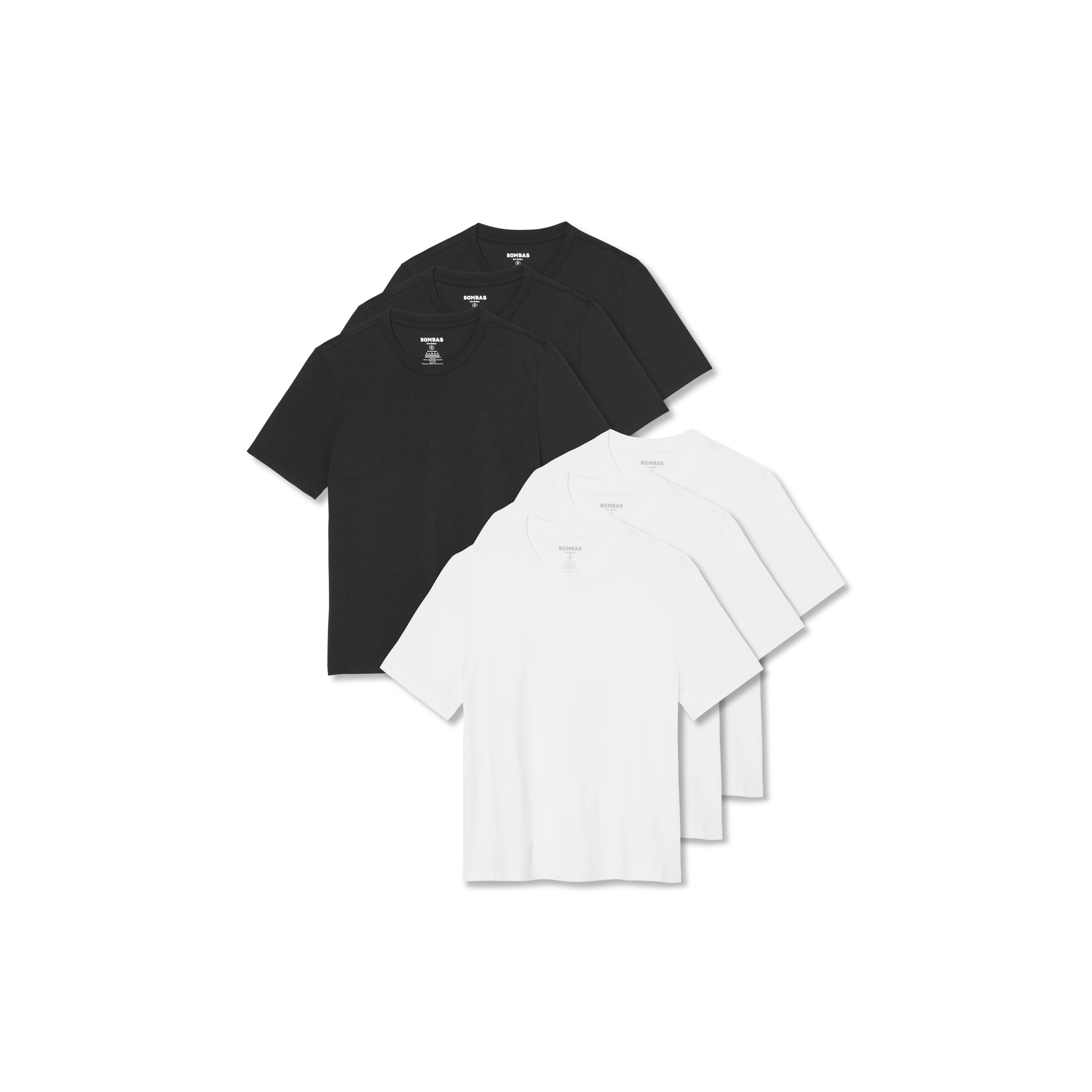 Women's Pima Cotton Crew Neck T-Shirt 6-Pack - Image 20