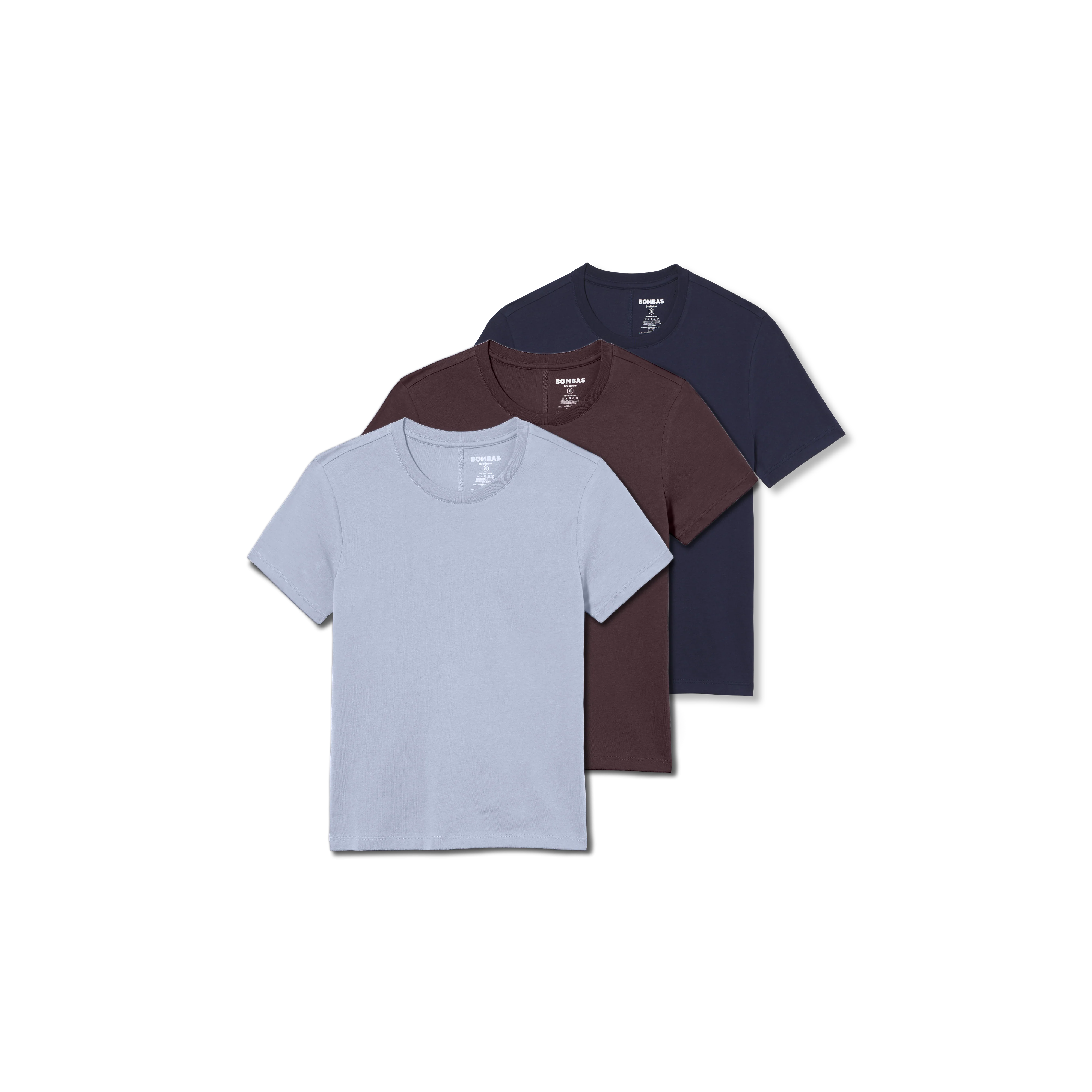 Women's Pima Cotton Slim Crew Neck T-Shirt 3-Pack - Image 11