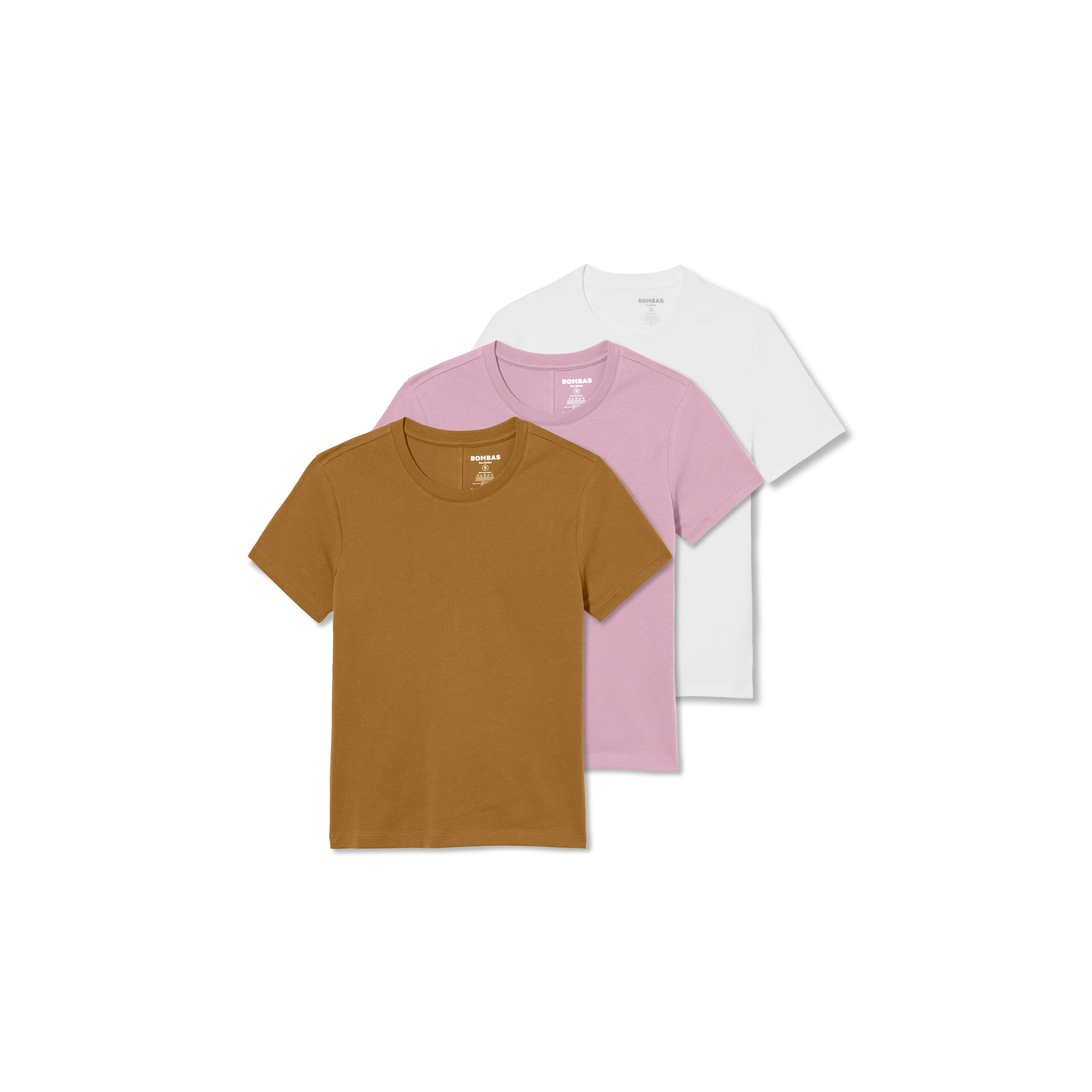 Women's Pima Cotton Slim Crew Neck T-Shirt 3-Pack - Image 21