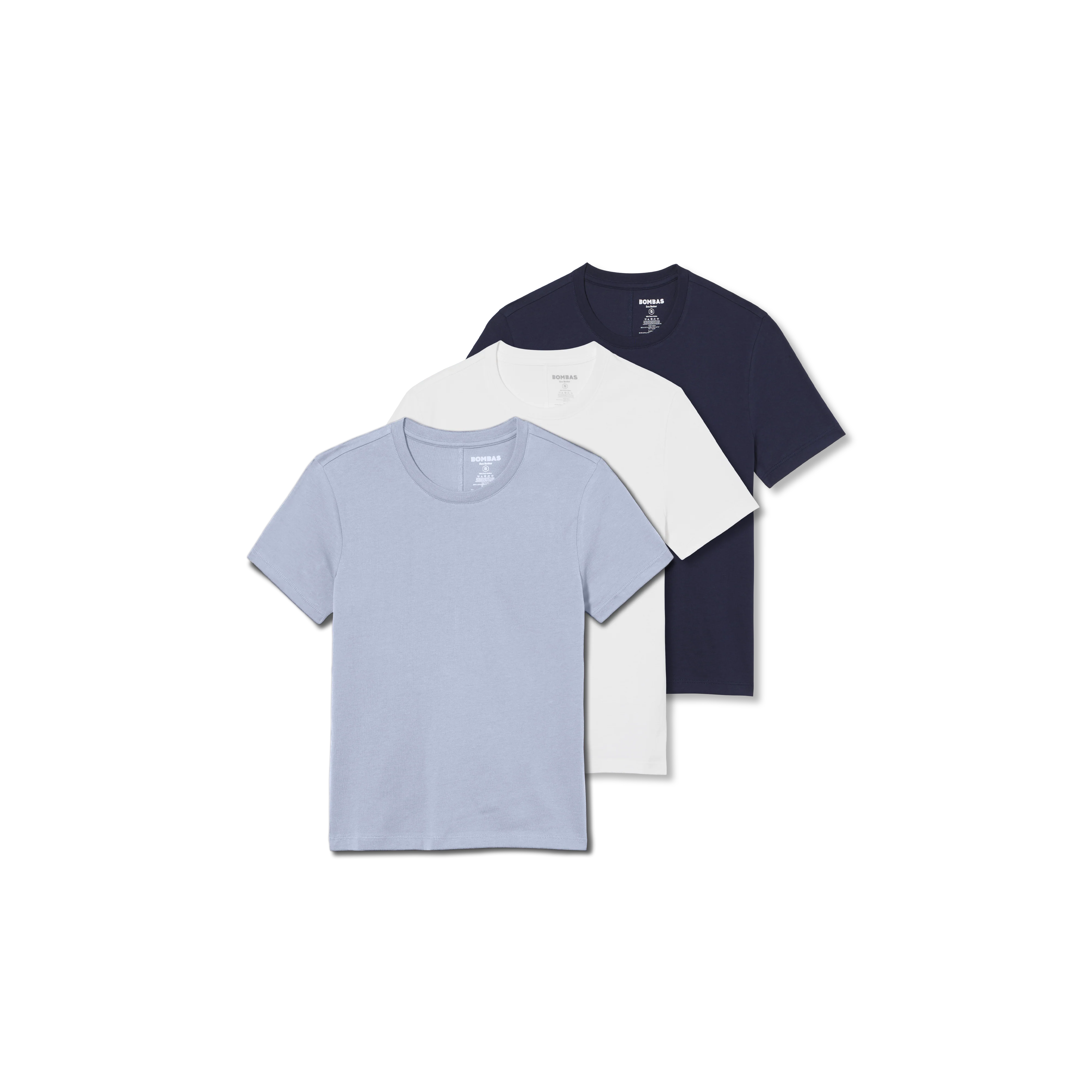 Women's Pima Cotton Slim Crew Neck T-Shirt 3-Pack - Image 6